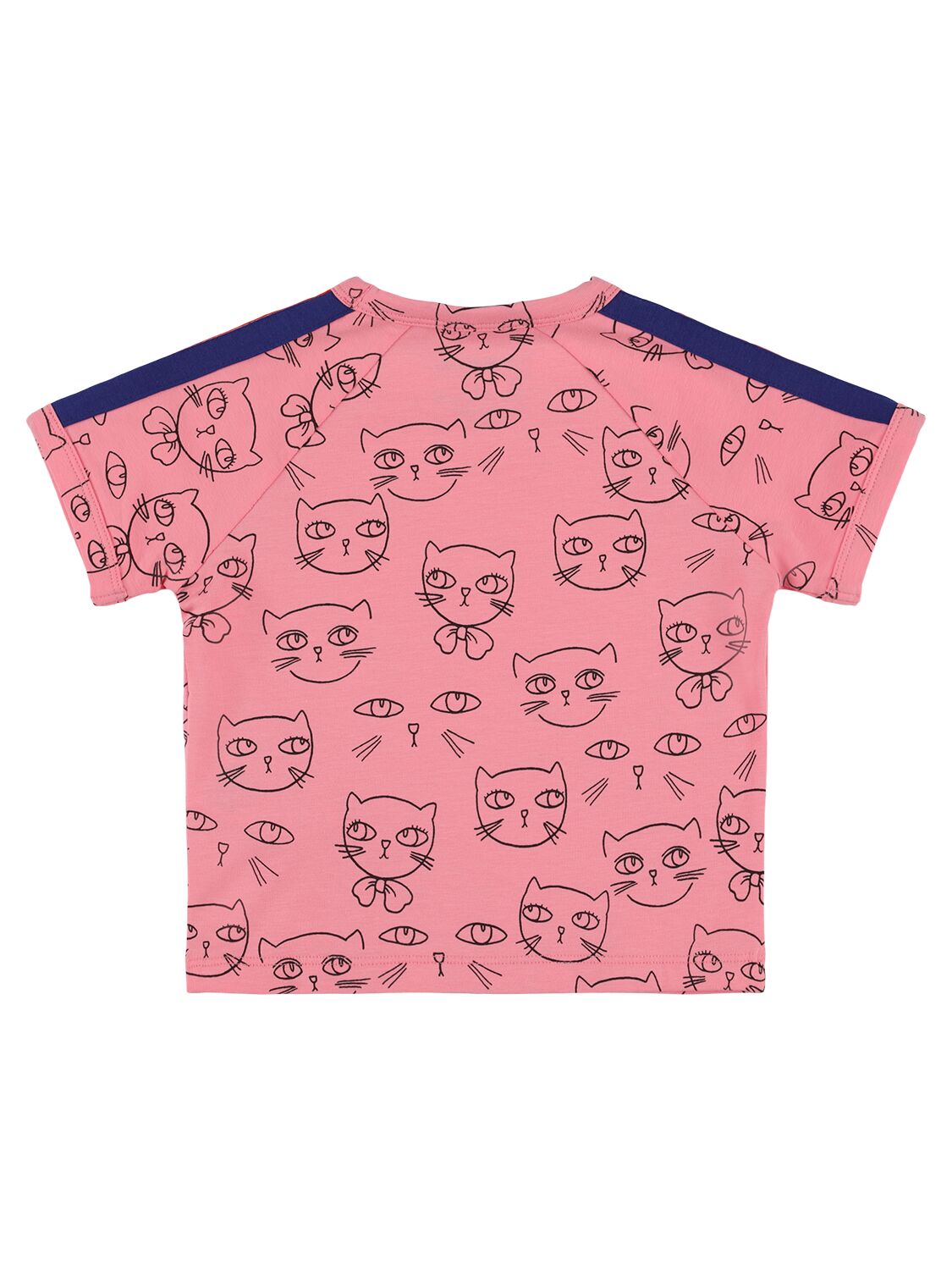 Shop Mini Rodini Printed Organic Cotton T-shirt In Pink