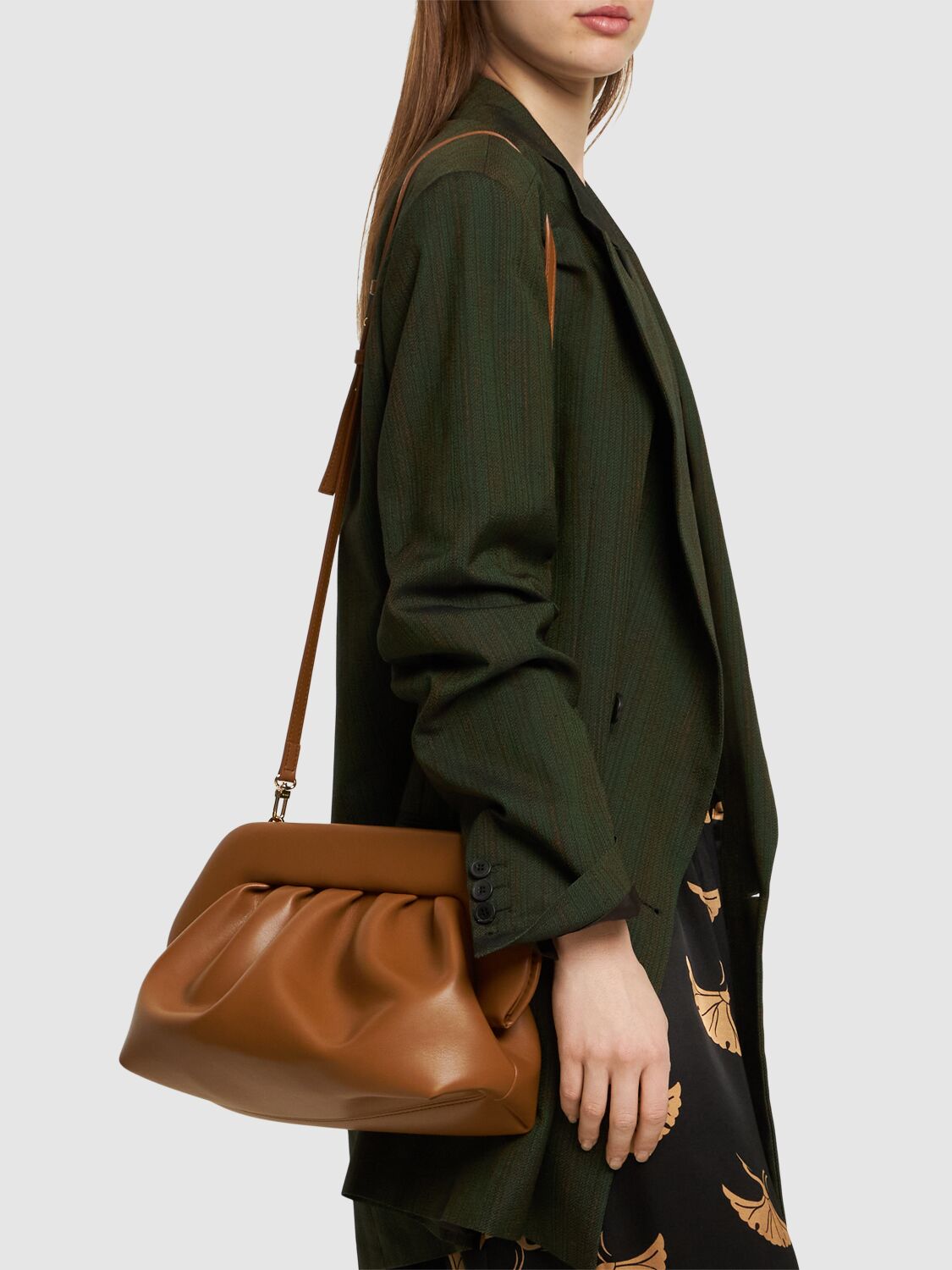 Bios Faux Leather Clutch