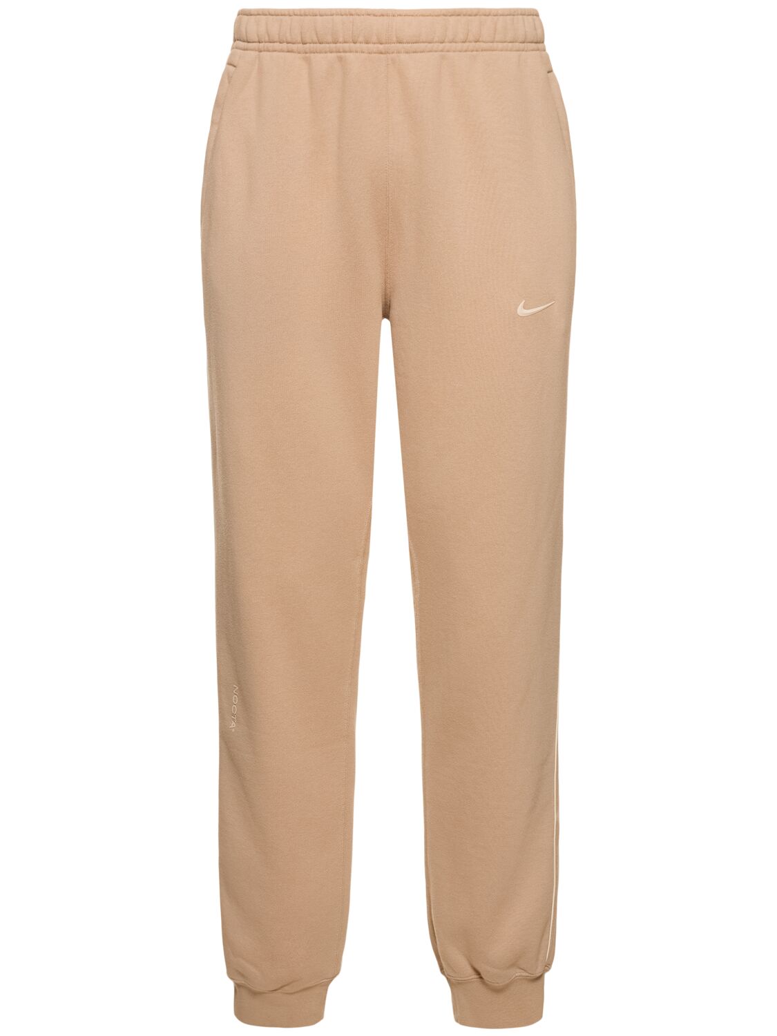 Nike Nocta Fleece Pants In Hemp,sanddrift