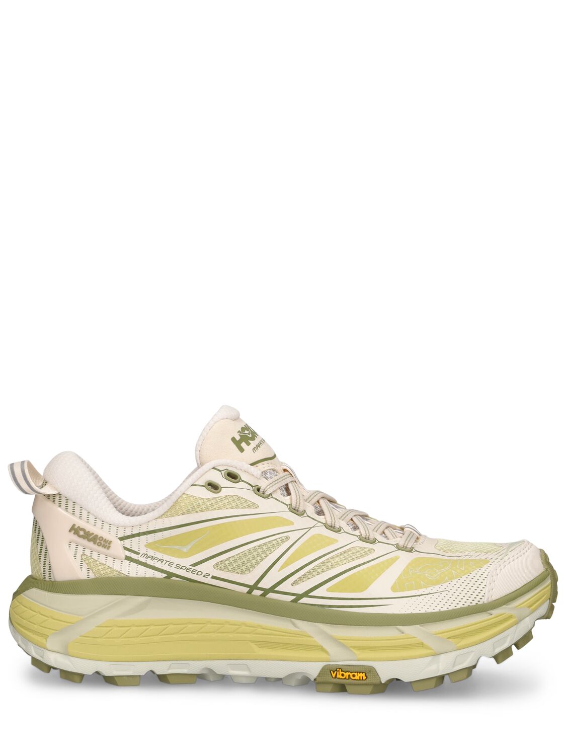 Hoka Mafate Speed 2 In Eggnog,celery