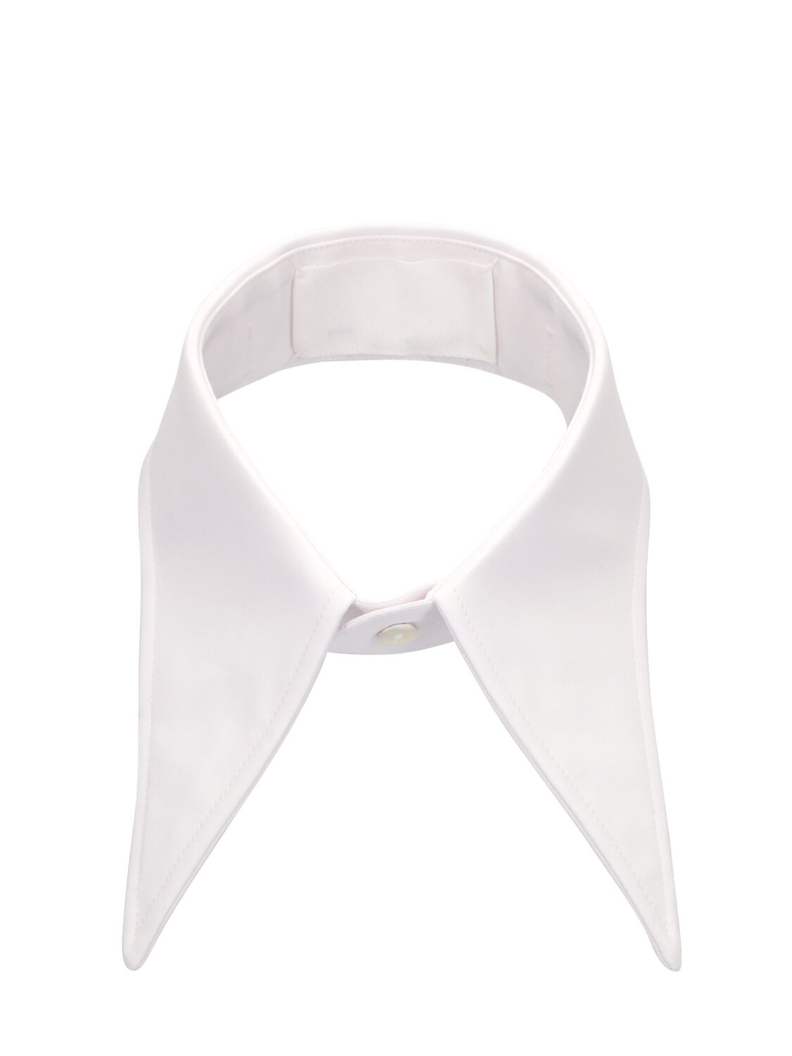 Maison Margiela Cotton Poplin Collar In White