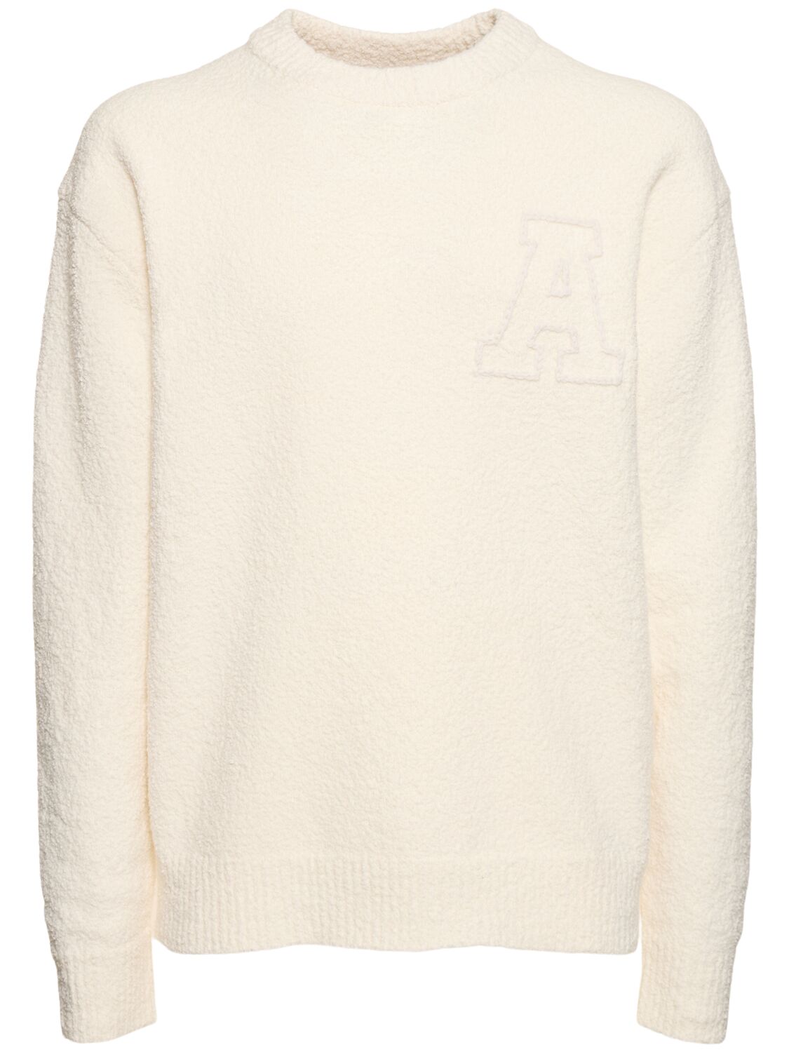 Axel Arigato Radar Cotton Blend Sweater In 米黄色