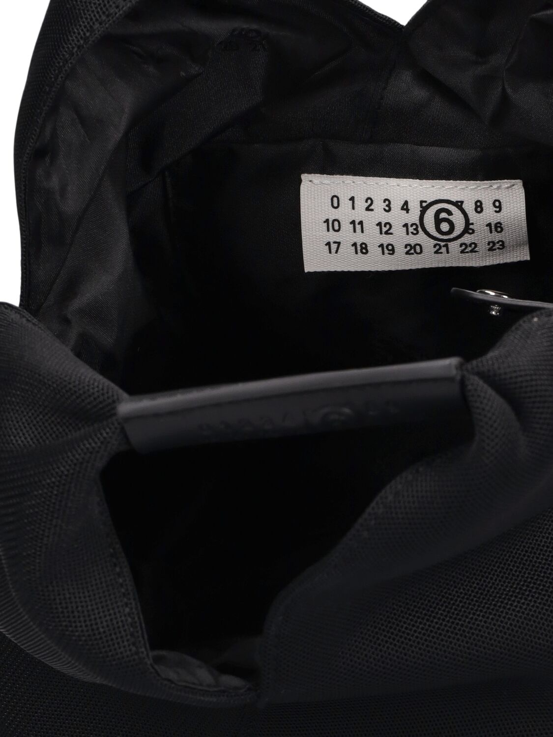 Shop Mm6 Maison Margiela Layered Japanese Mesh Bucket Bag In Black