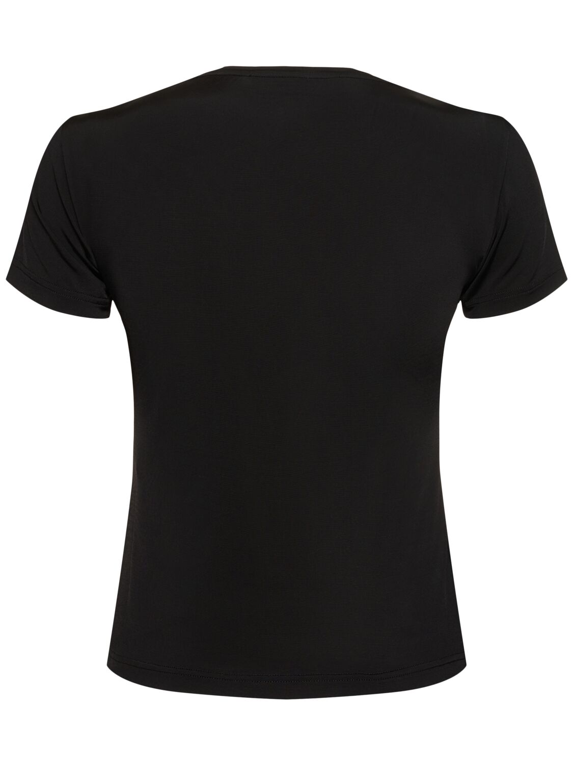Shop Y/project Jersey Logo T-shirt In Black