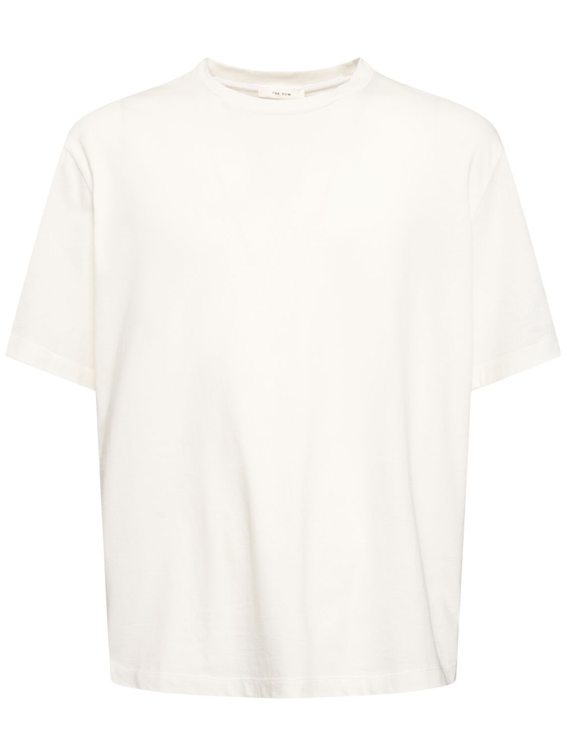 The Row Errigal Organic-cotton Jersey T-shirt In Neutrals