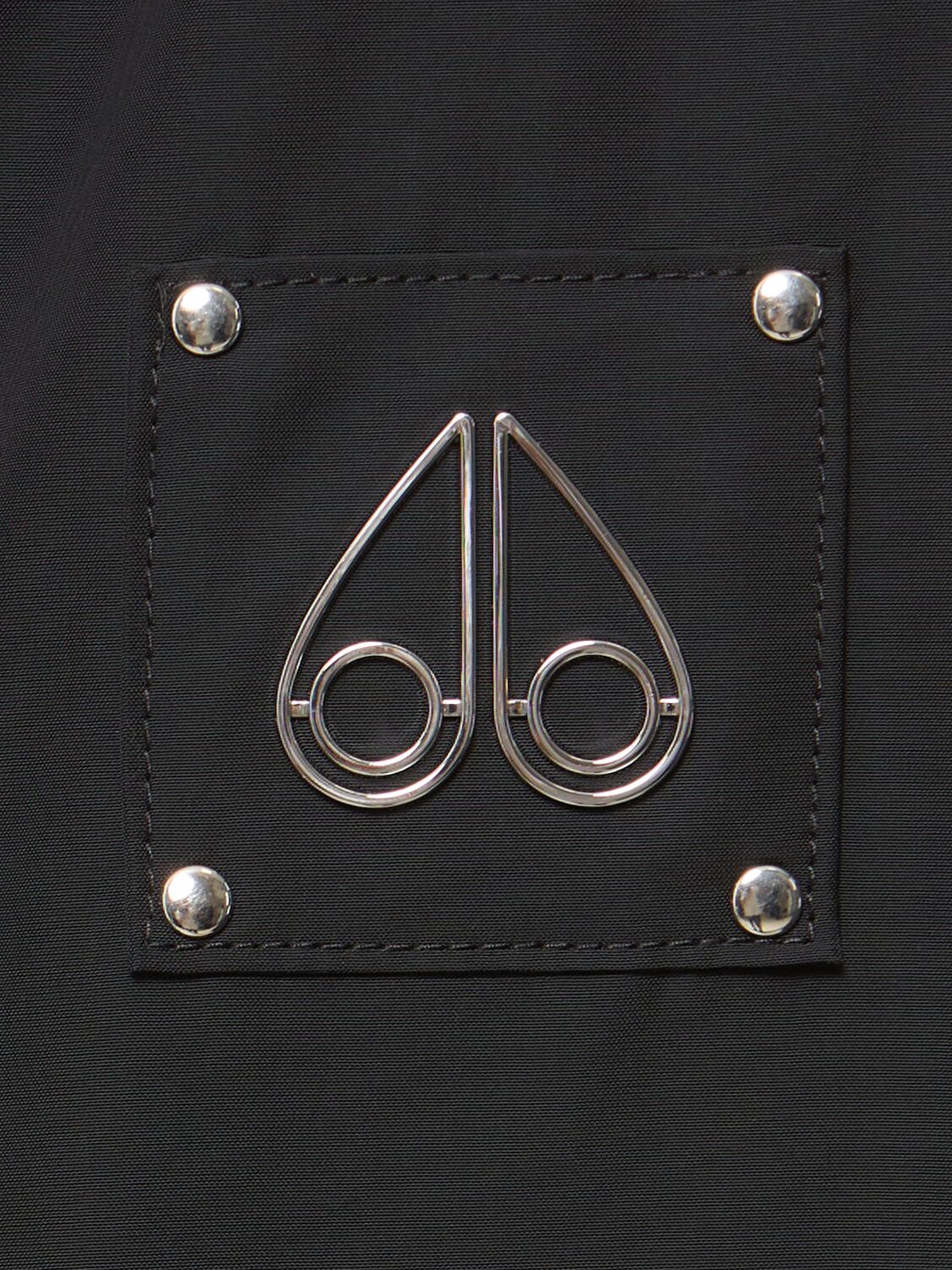Shop Moose Knuckles Beaumont Puffer Jacket In Black