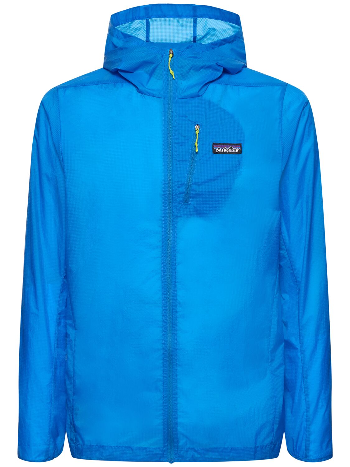Patagonia Houdini Light Hooded Jacket In Blue