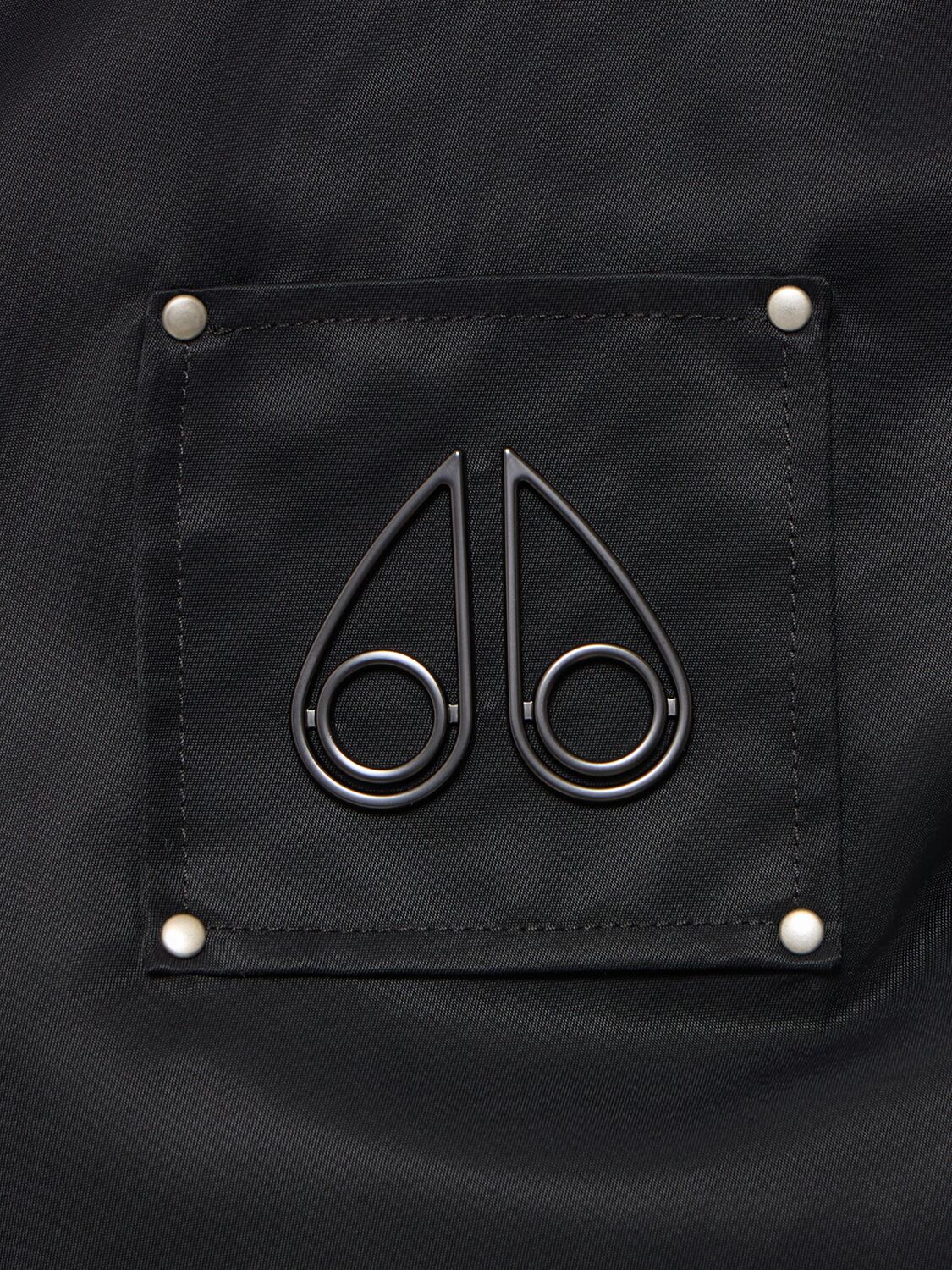 Shop Moose Knuckles Rougemont Puffer Jacket In Black