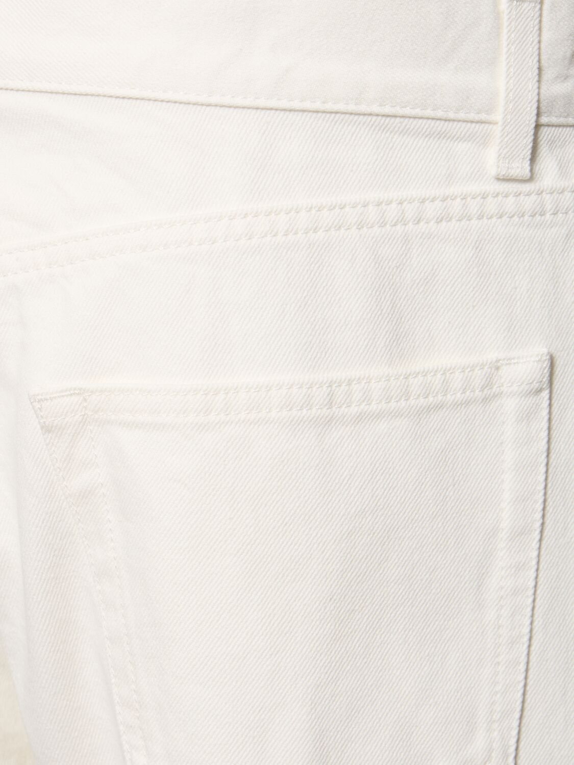 Shop The Row Burt Jean Cotton Jeans In White