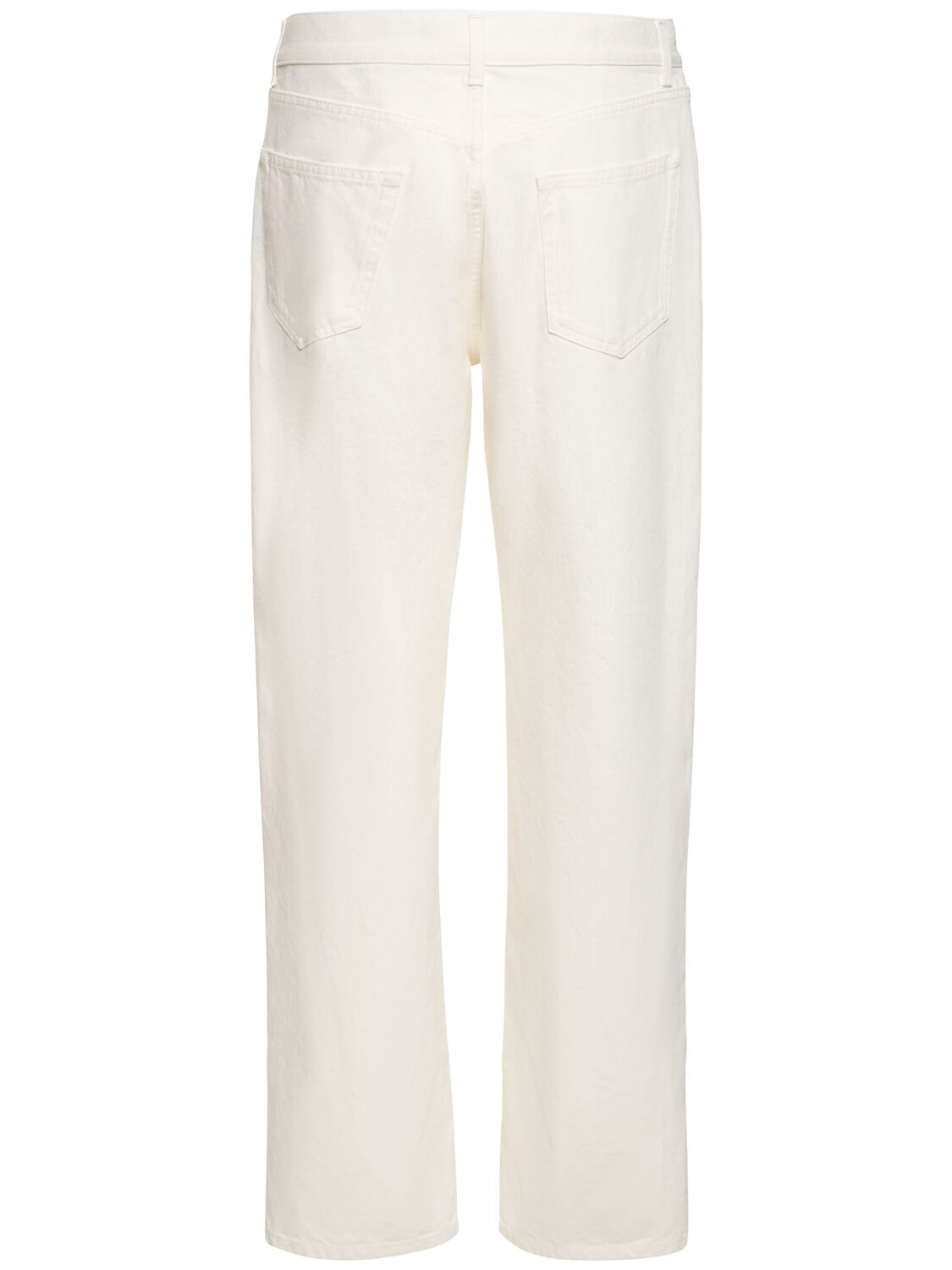 Shop The Row Burt Jean Cotton Jeans In White