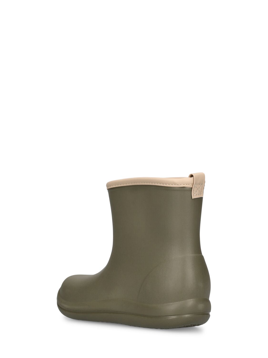 Shop Konges Sløjd Rubber Rain Boots In Dark Green