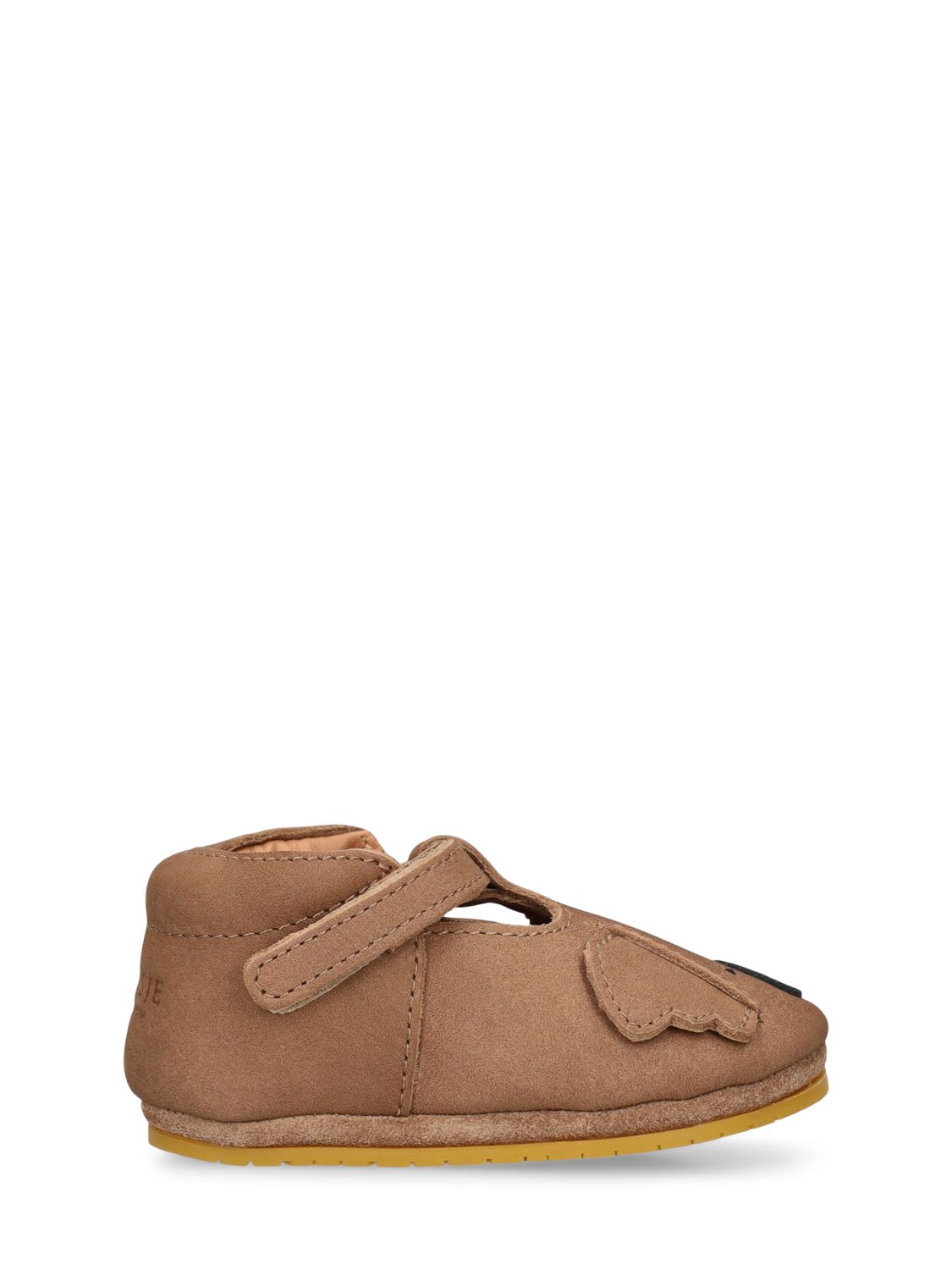 Donsje Babies' Koala Leather Pre-walker Shoes In Brown