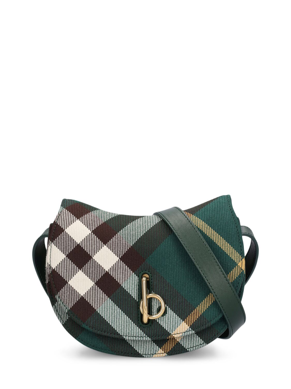 Burberry Mini Rocking Horse Top Handle Bag In Ivy Green