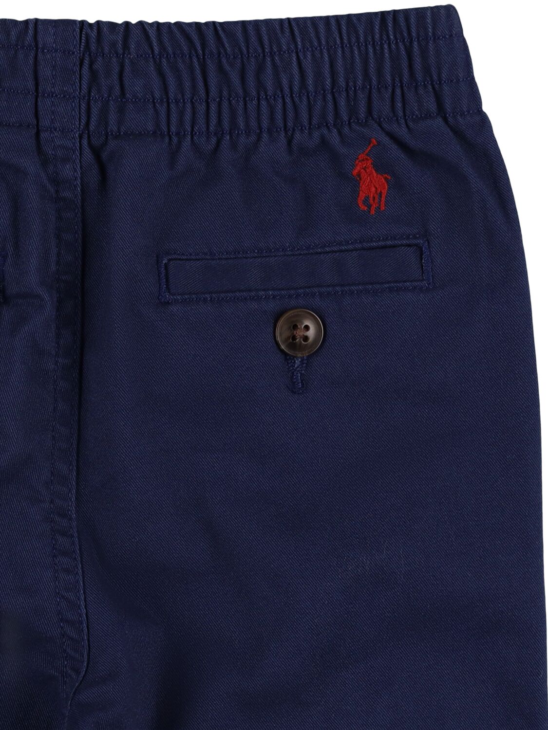 Shop Ralph Lauren Stretch Cotton Twill Pants In Dark Blue