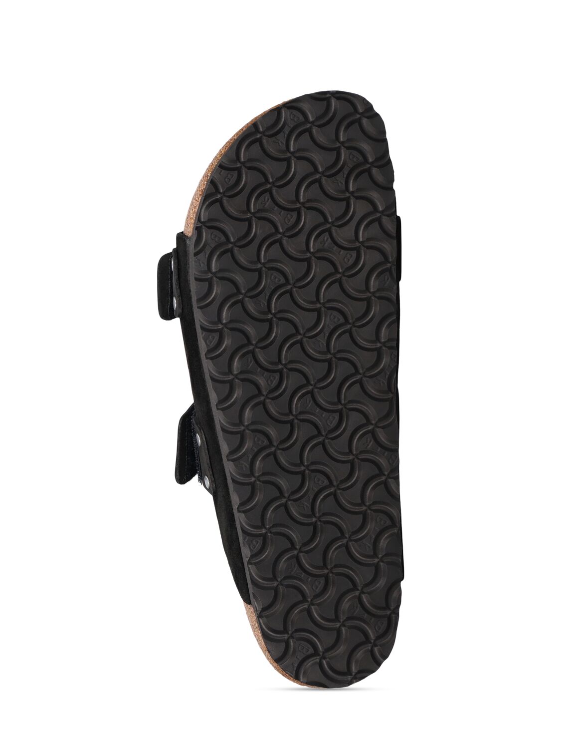 Shop Birkenstock Uji Suede Sandals In Black
