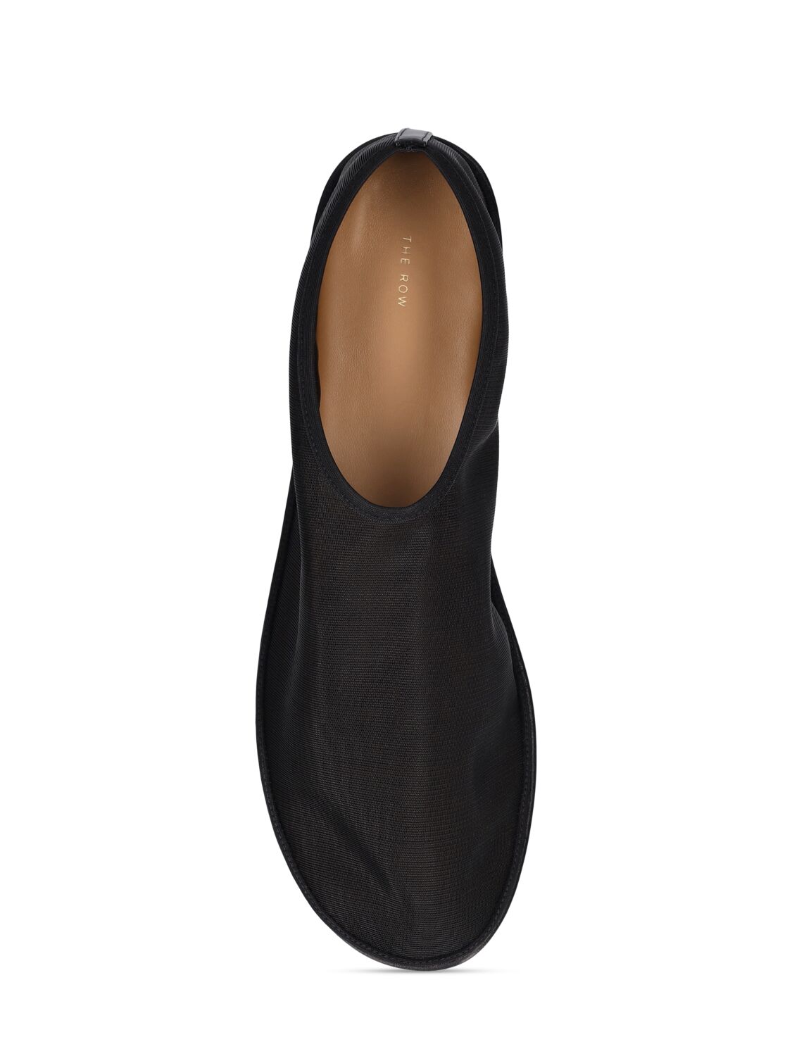 Shop The Row Sock Mesh Ballerina Flats In Black