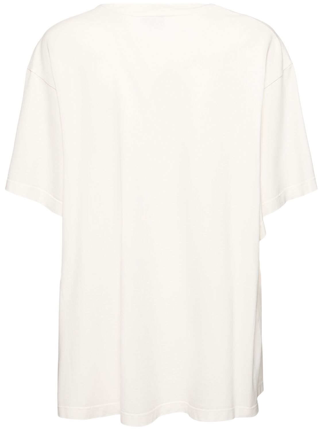 Shop Hed Mayner Oversized Cotton Jersey T-shirt In White