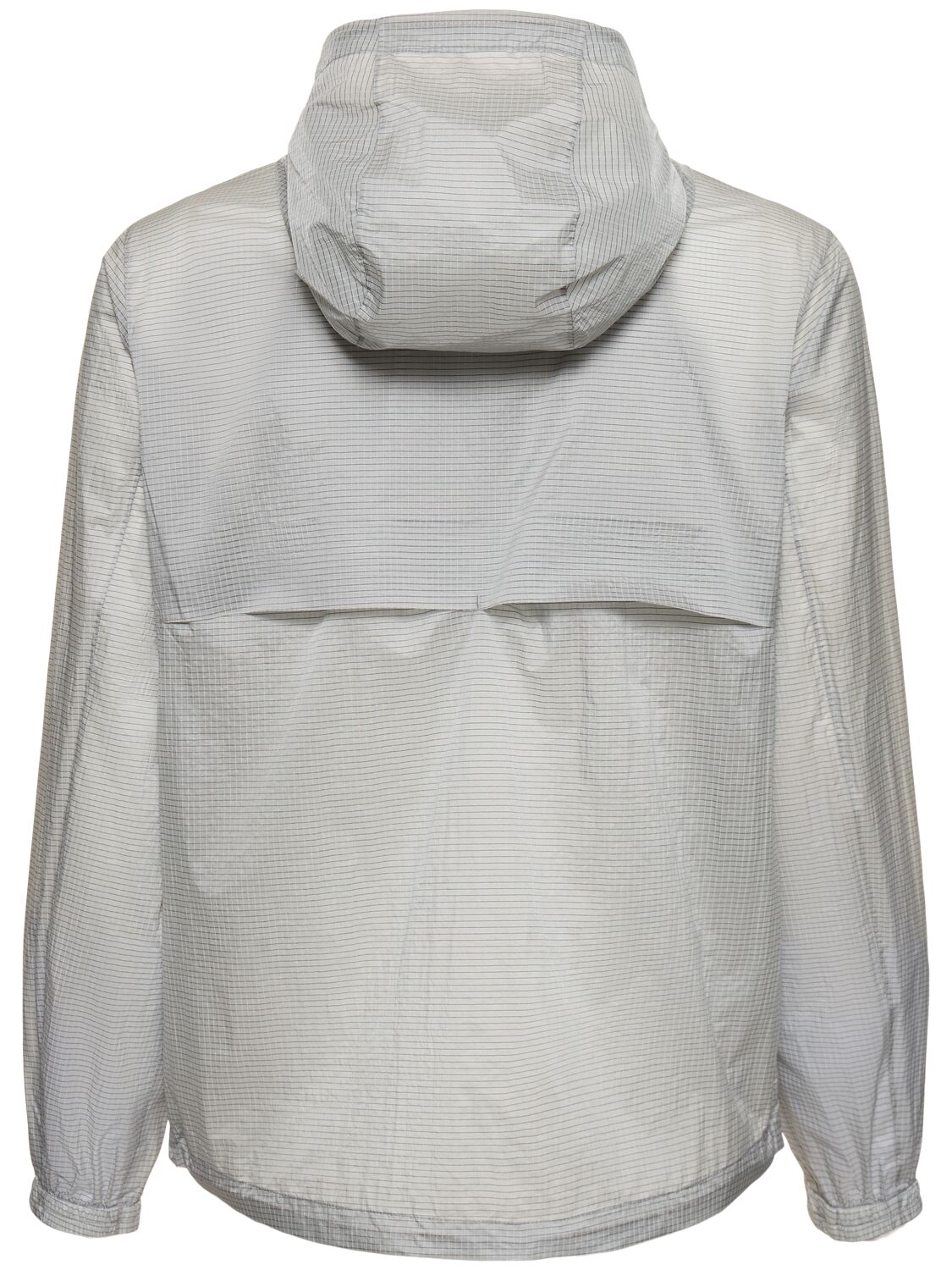 Shop K-way Cleon Ripstop Jacket In Grey Ash