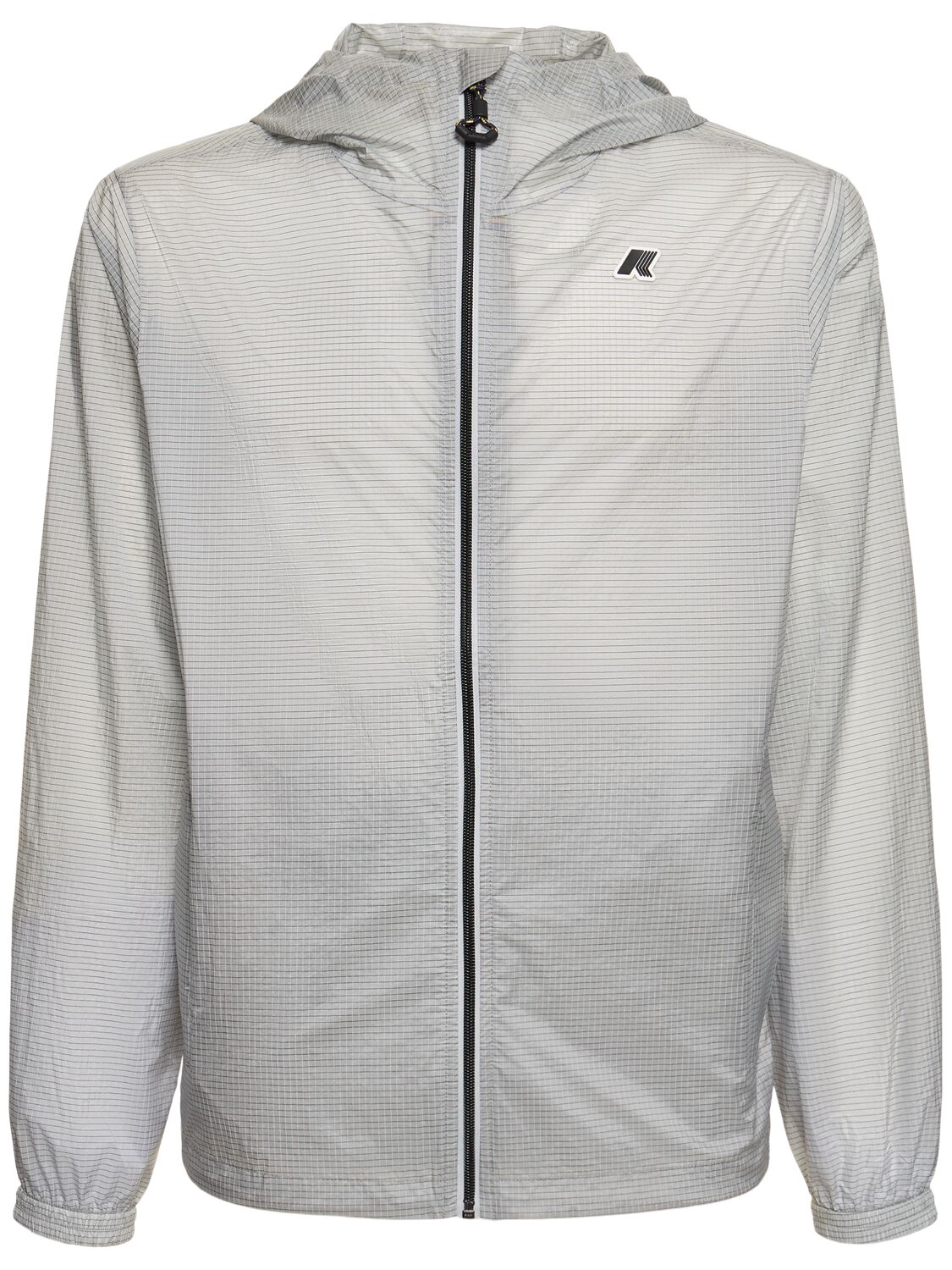 K-way Cleon Ripstop Jacket In Grey Ash