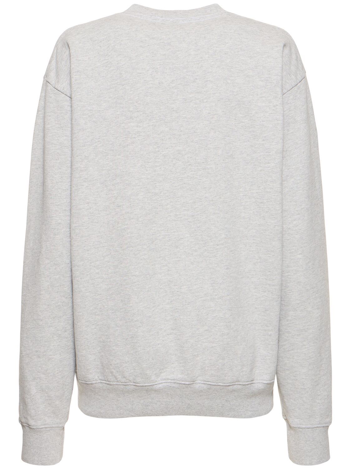 Shop Sporty And Rich Athletic Club Unisex Cotton Sweatshirt In Grey