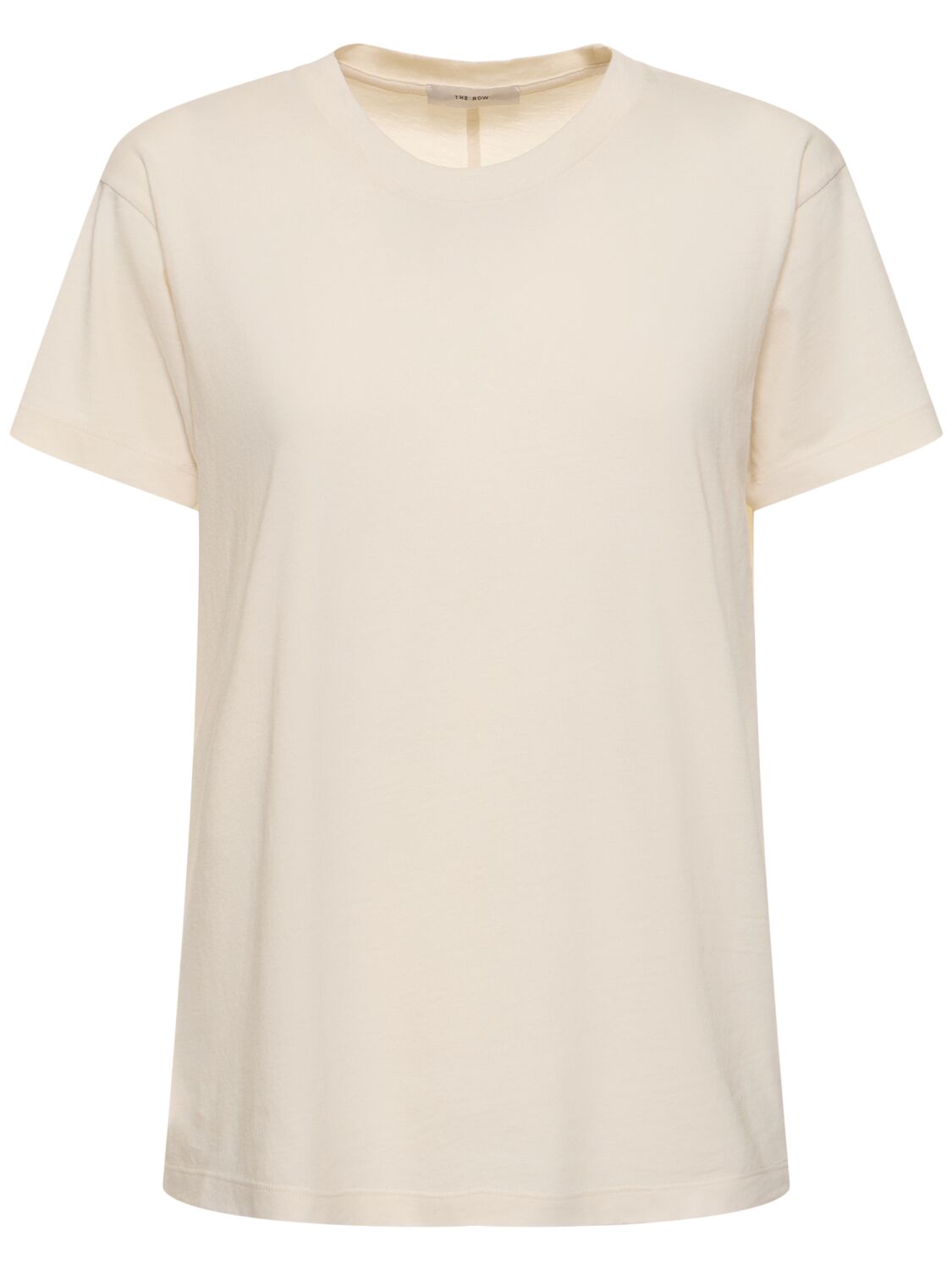 The Row Blaine Jersey T-shirt In Ivory