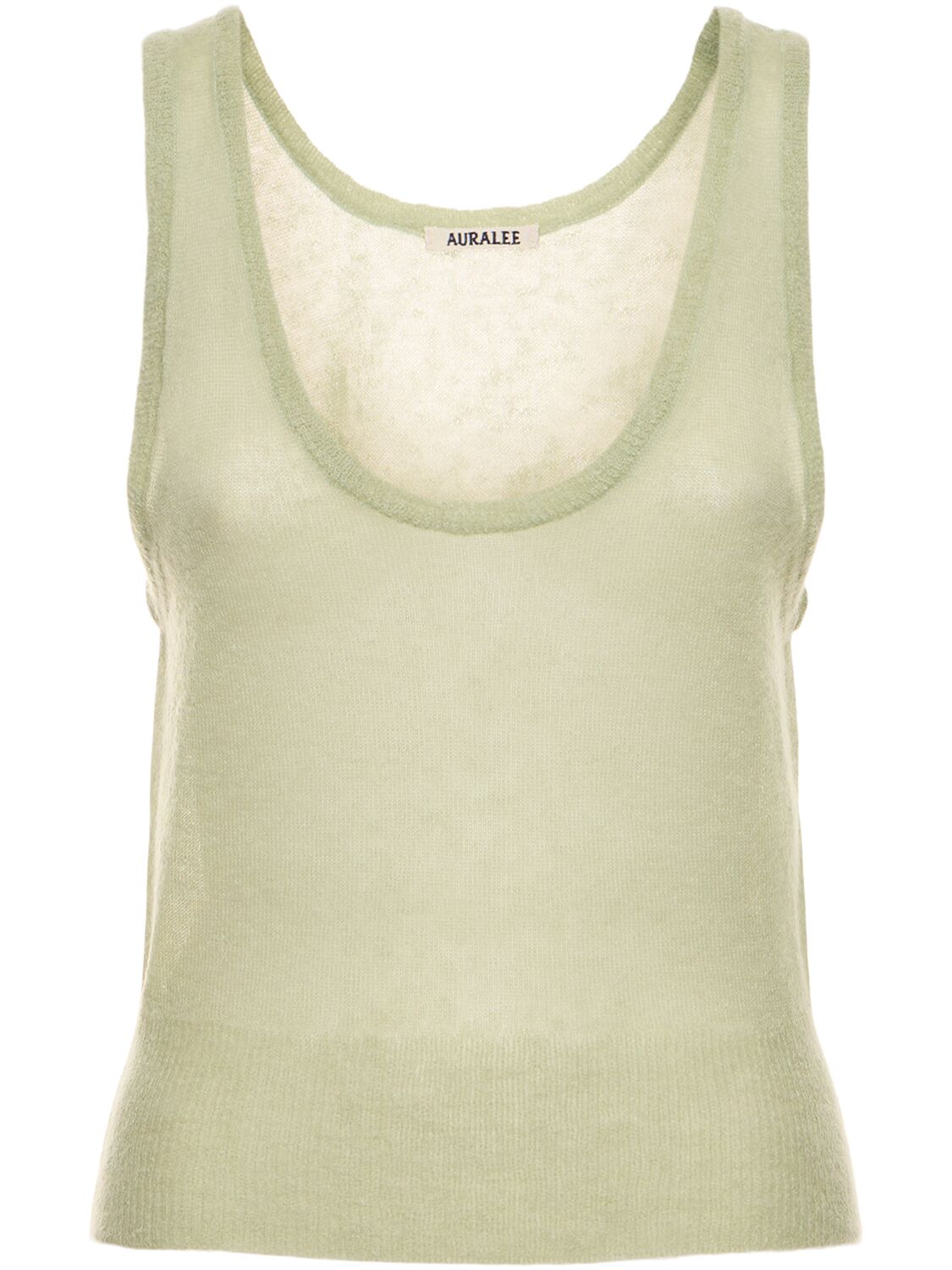 Image of Mohair & Wool Knit Tank Top