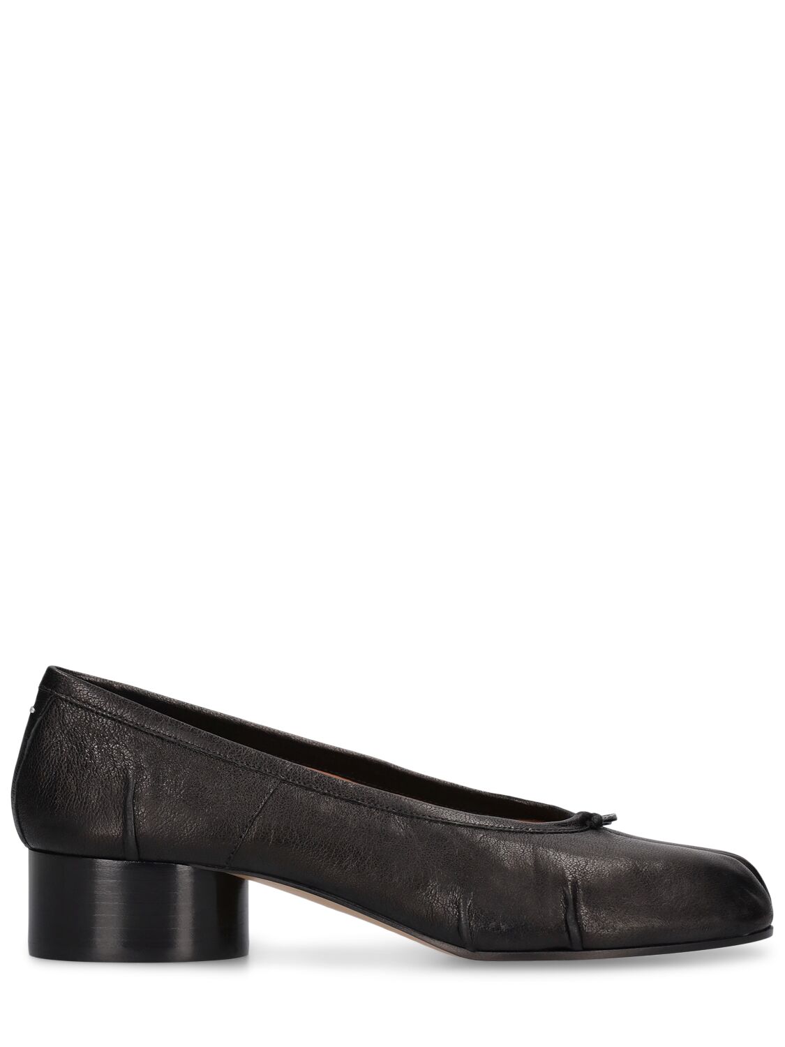 Image of 30mm Tabi Leather Pumps