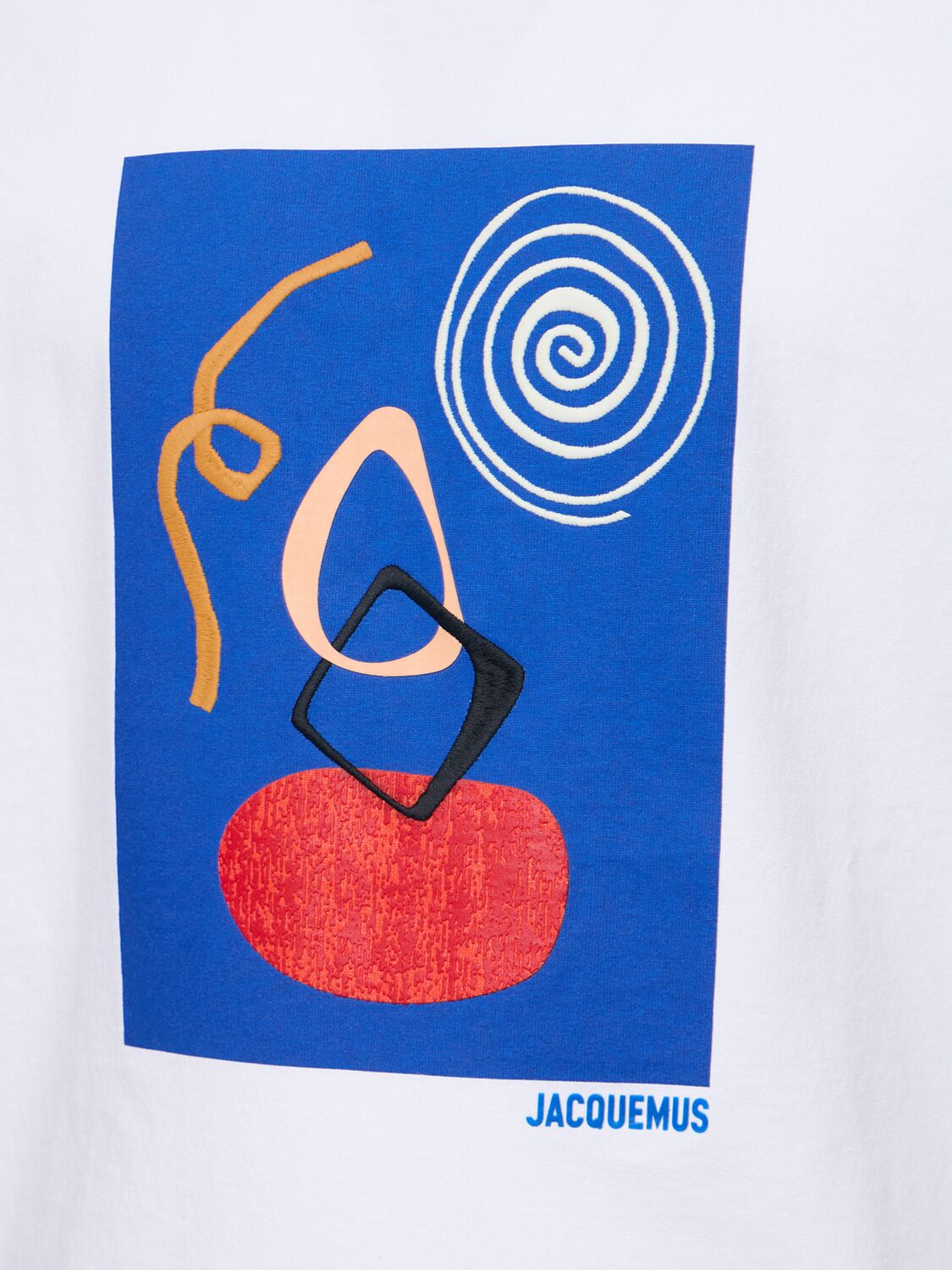 Shop Jacquemus Le Tshirt Cuadro T-shirt In Multicolor