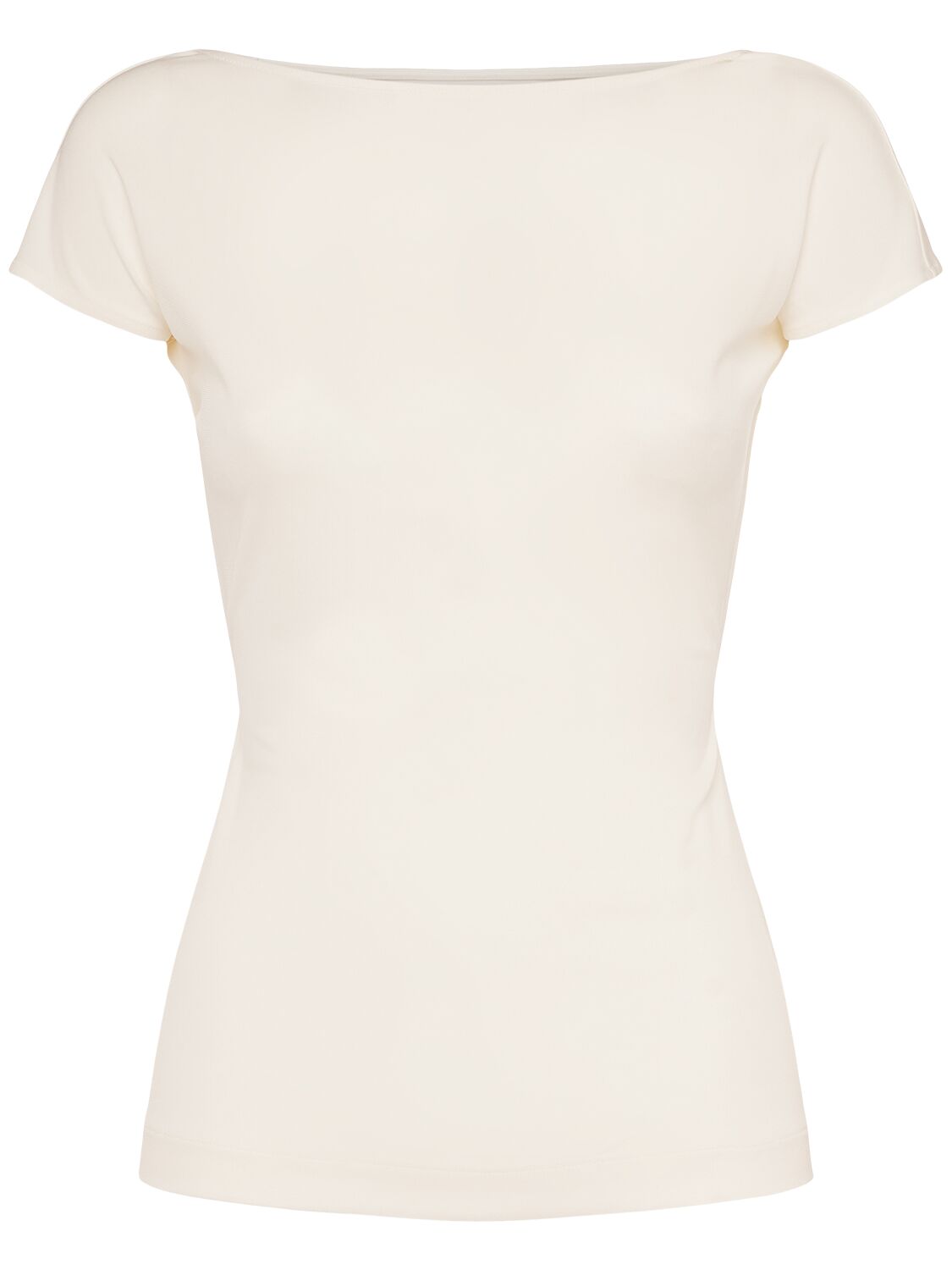 Dsquared2 Jersey Open Back Top In White