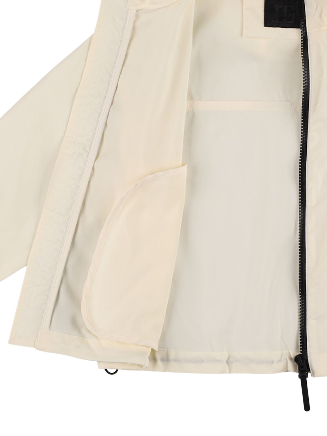 Shop Il Gufo Nylon Jacket In Beige