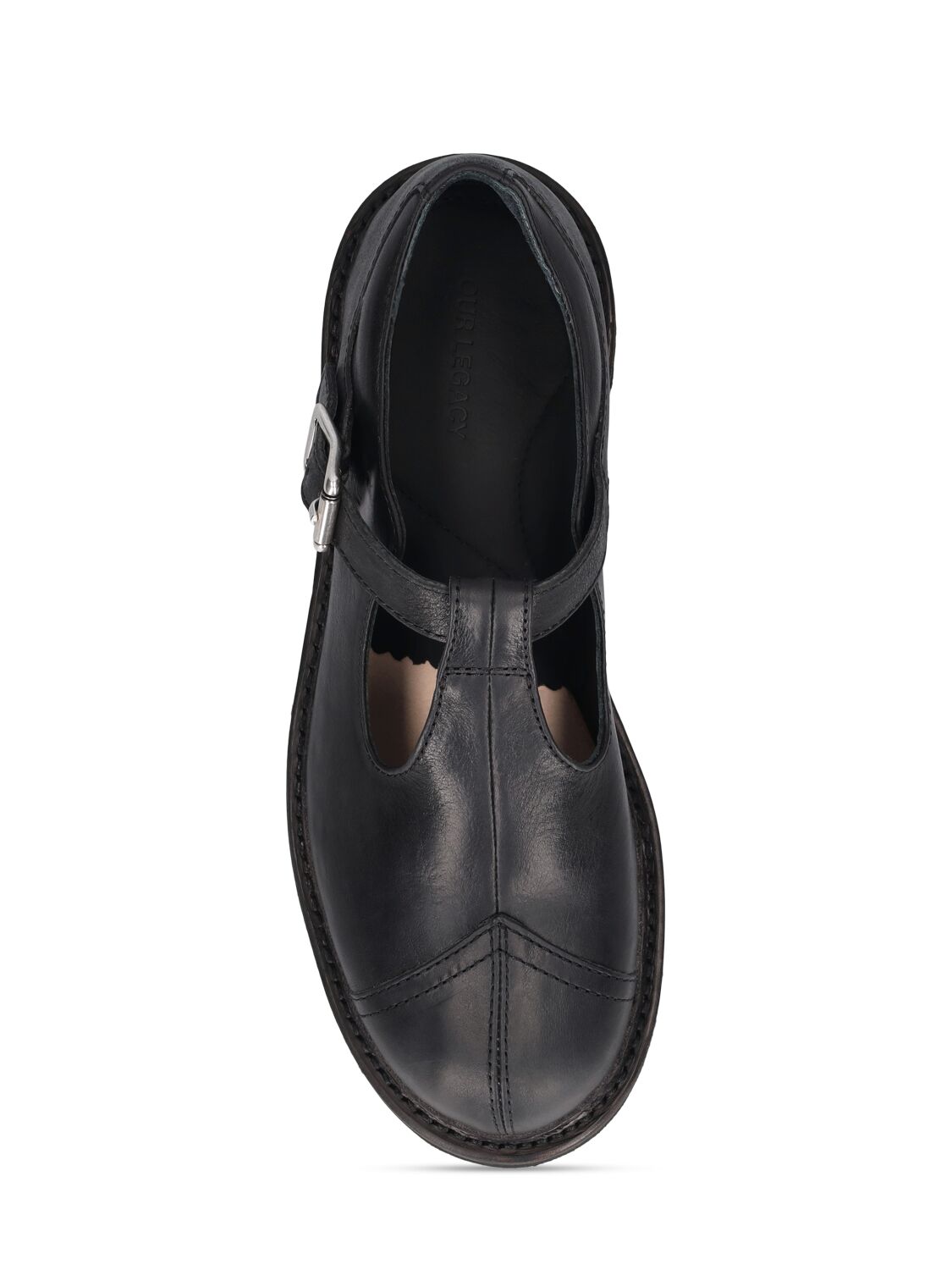 Shop Our Legacy Leather Camden Loafers In Black
