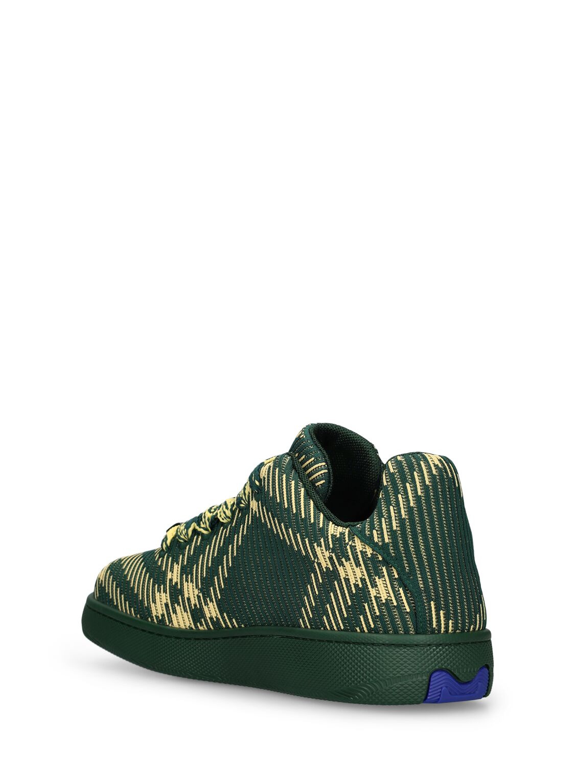 Shop Burberry Mf Bubble Knit Low Top Sneakers In Primrose