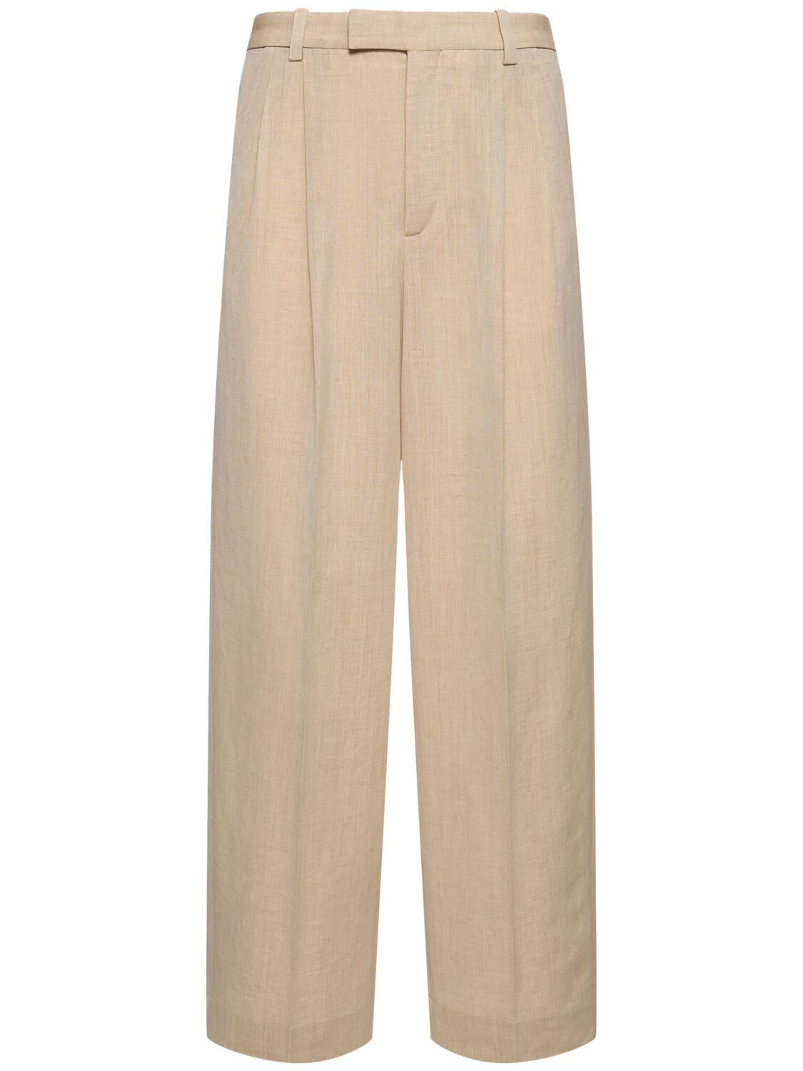Image of Le Pantalon Titolo Linen & Wool Pants