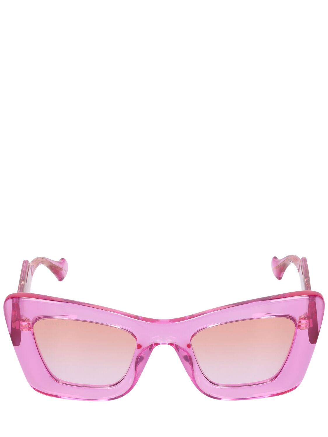 Gucci Gg1552s Injected Cat-eye Sunglasses In Purple