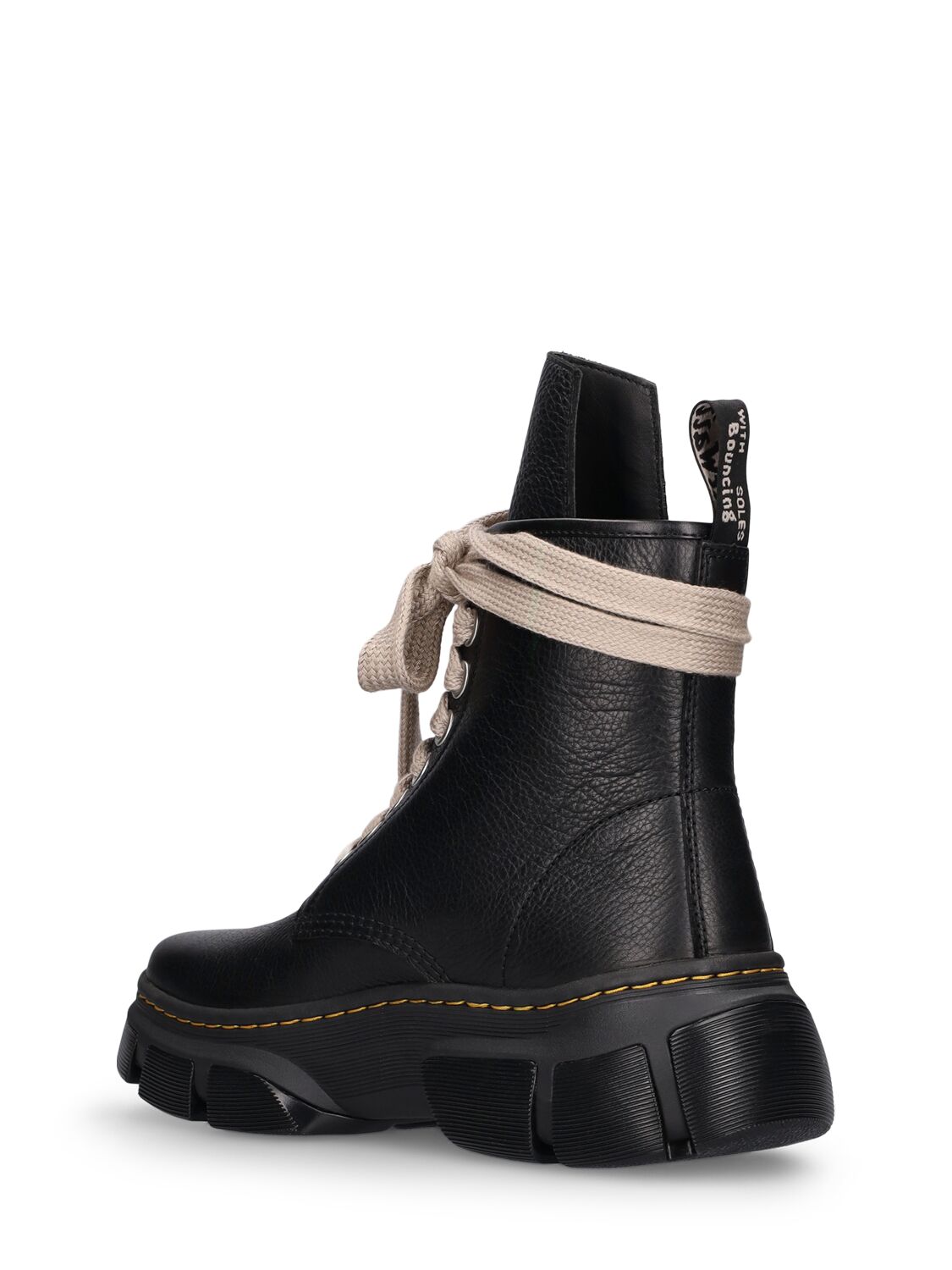 Shop Dr. Martens X Rick Owens 1460 Dmxl Jumbo Lace Boots In Black