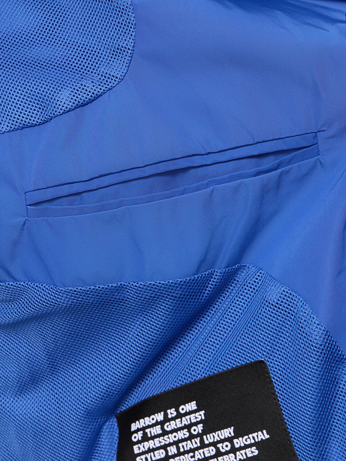 Shop Barrow Nylon Bomber Jacket In Dazzling Blue