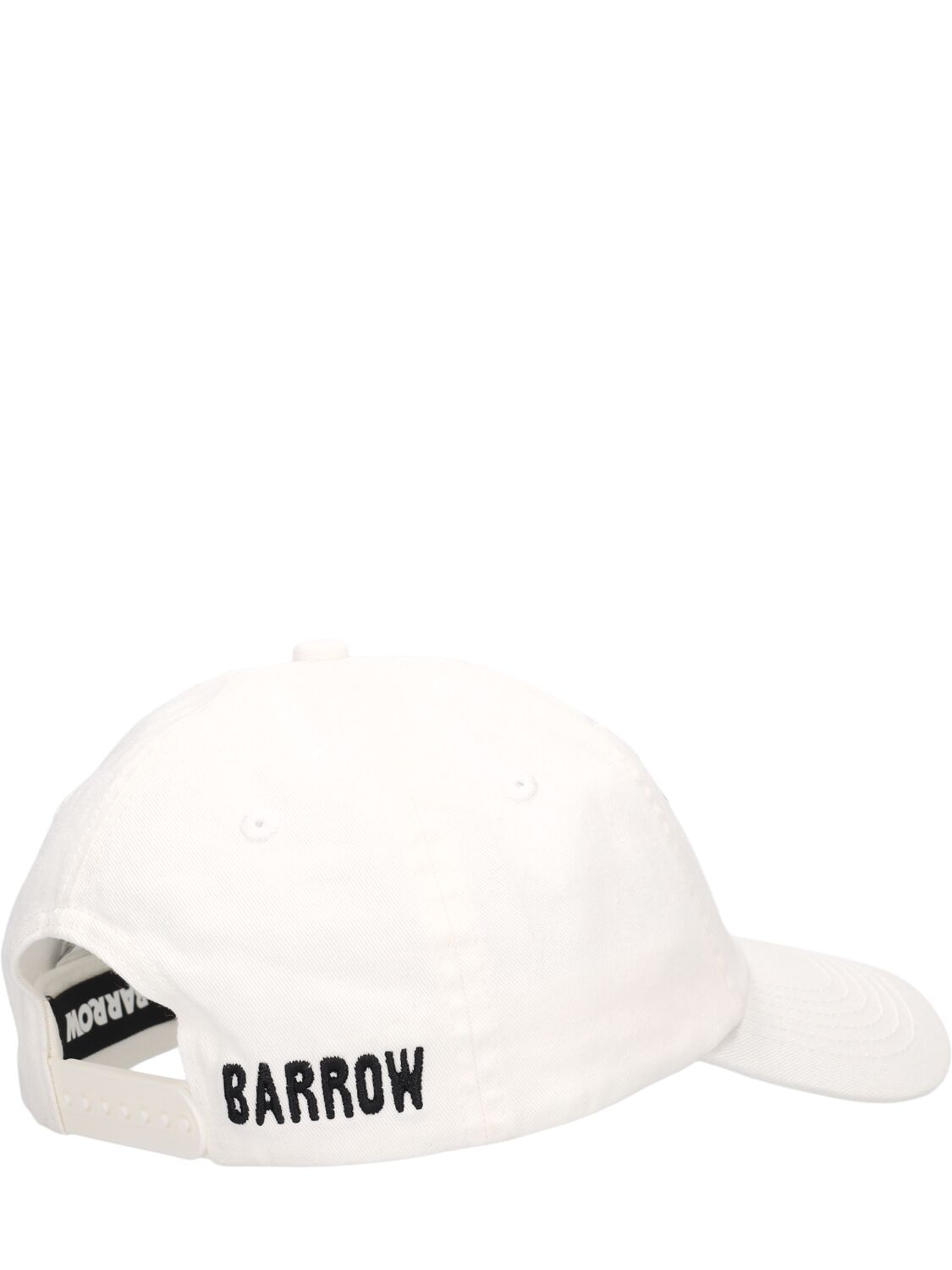 Shop Barrow Bear Cotton Baseball Cap In Turtledove