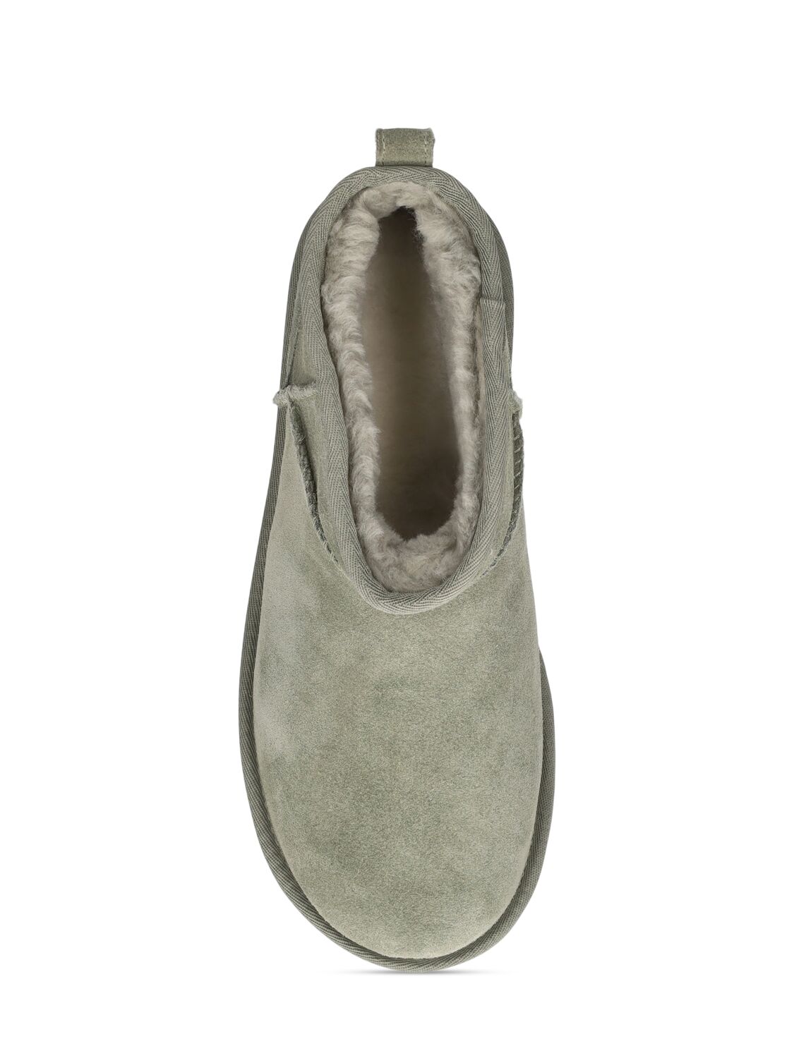 Shop Ugg 50mm Classic Ultra Mini Platform Boots In Olive Green