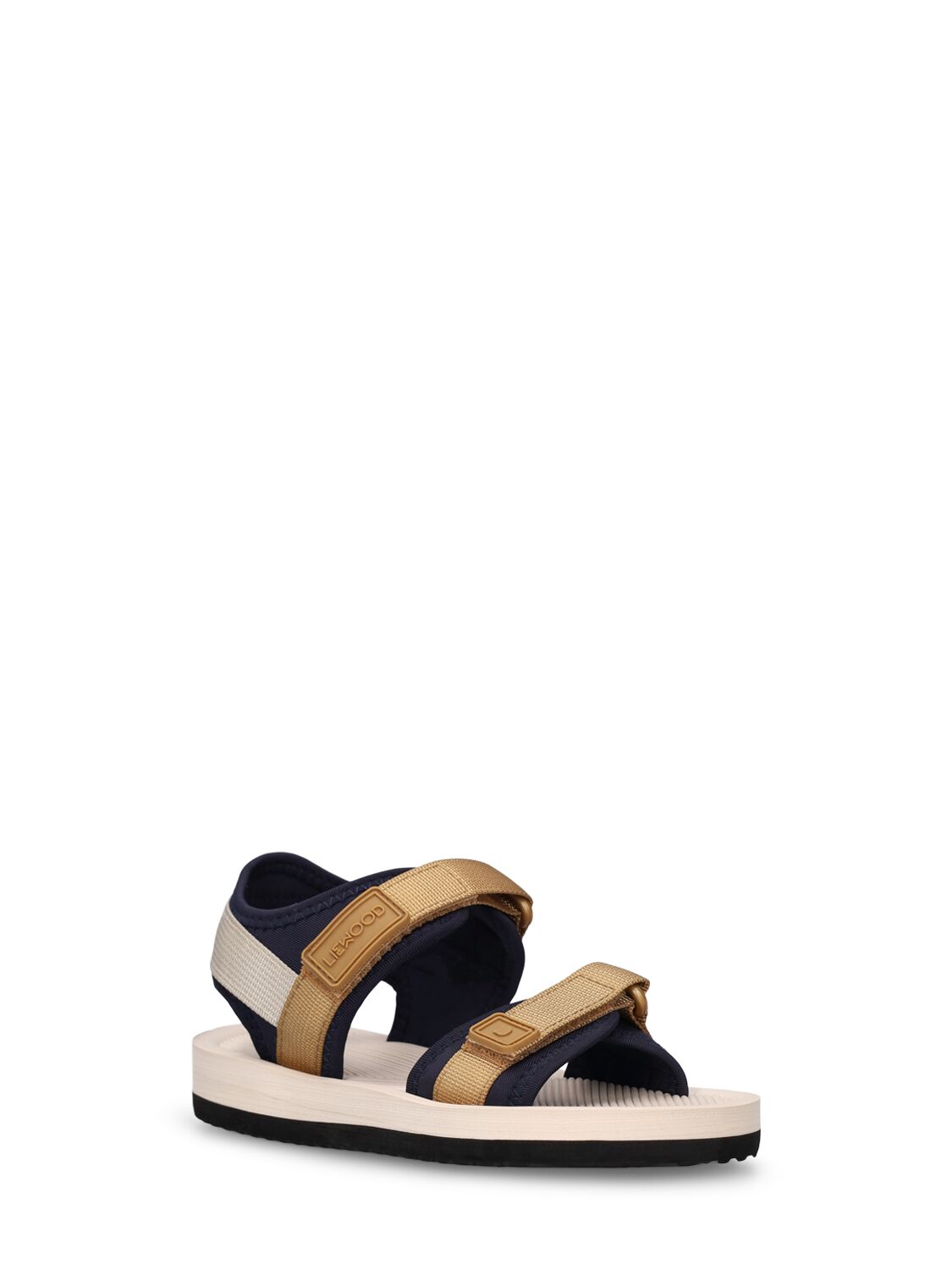 Shop Liewood Nylon Sandals In Brown