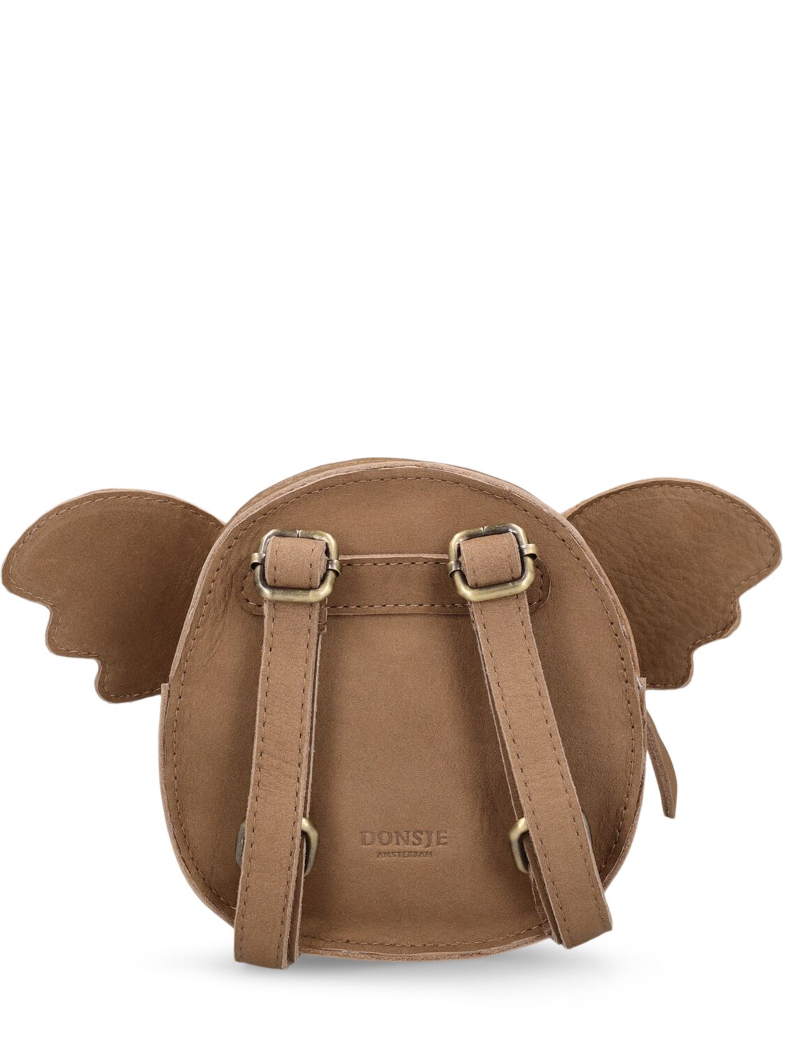 Shop Donsje Koala Leather Backpack In Brown