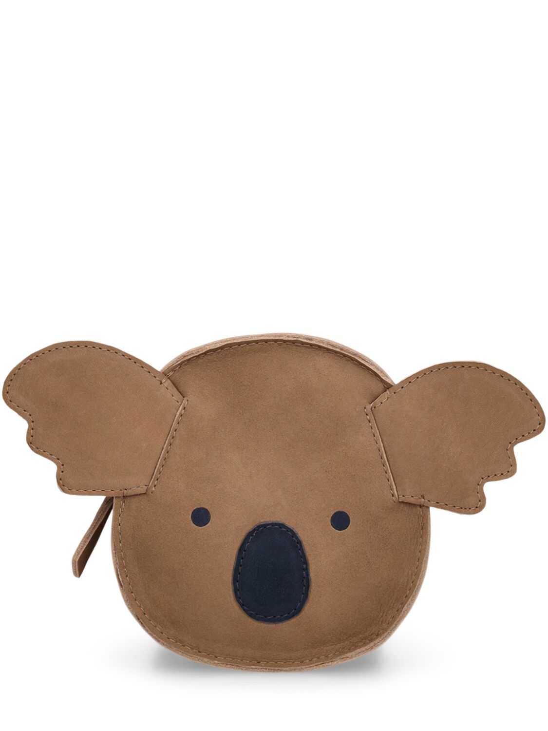 Donsje Kids' Koala Leather Backpack In Brown