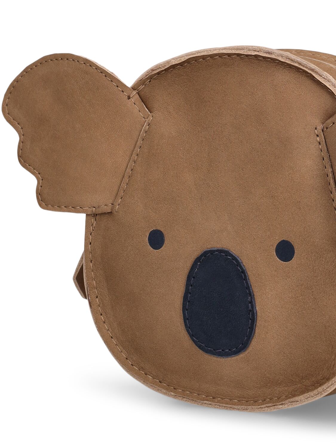Shop Donsje Koala Leather Backpack In Brown
