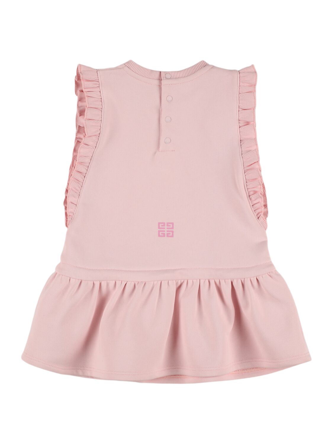 Shop Givenchy Cotton Blend Dress In Pink