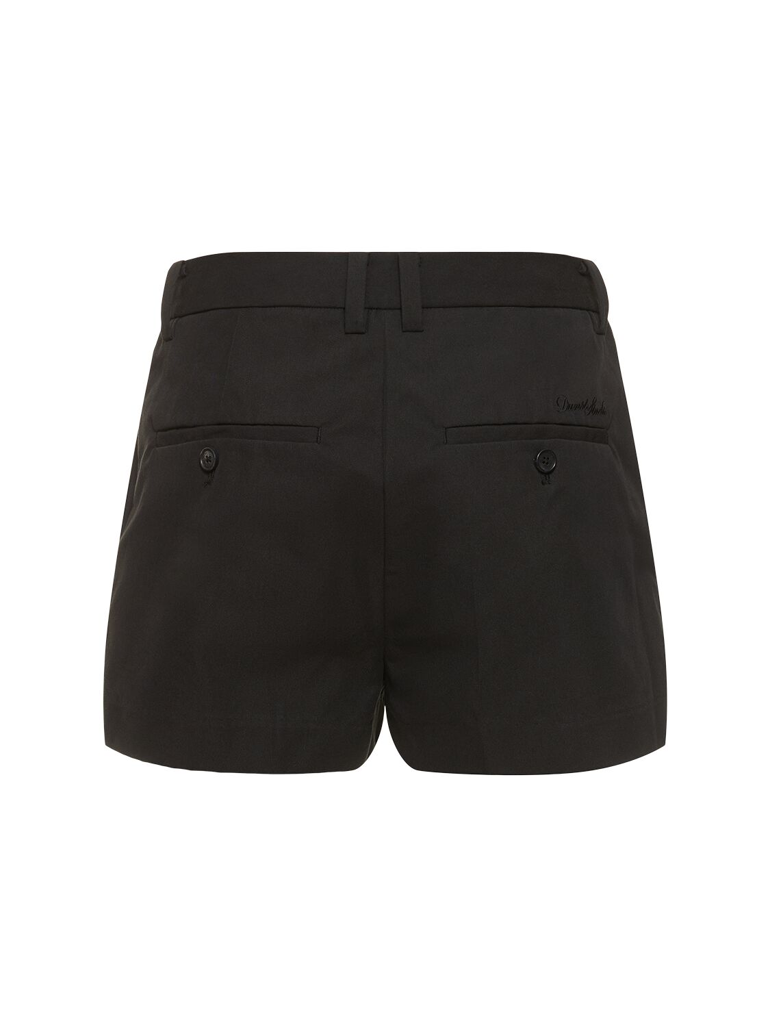 Shop Dunst Essential Chino Shorts In Black