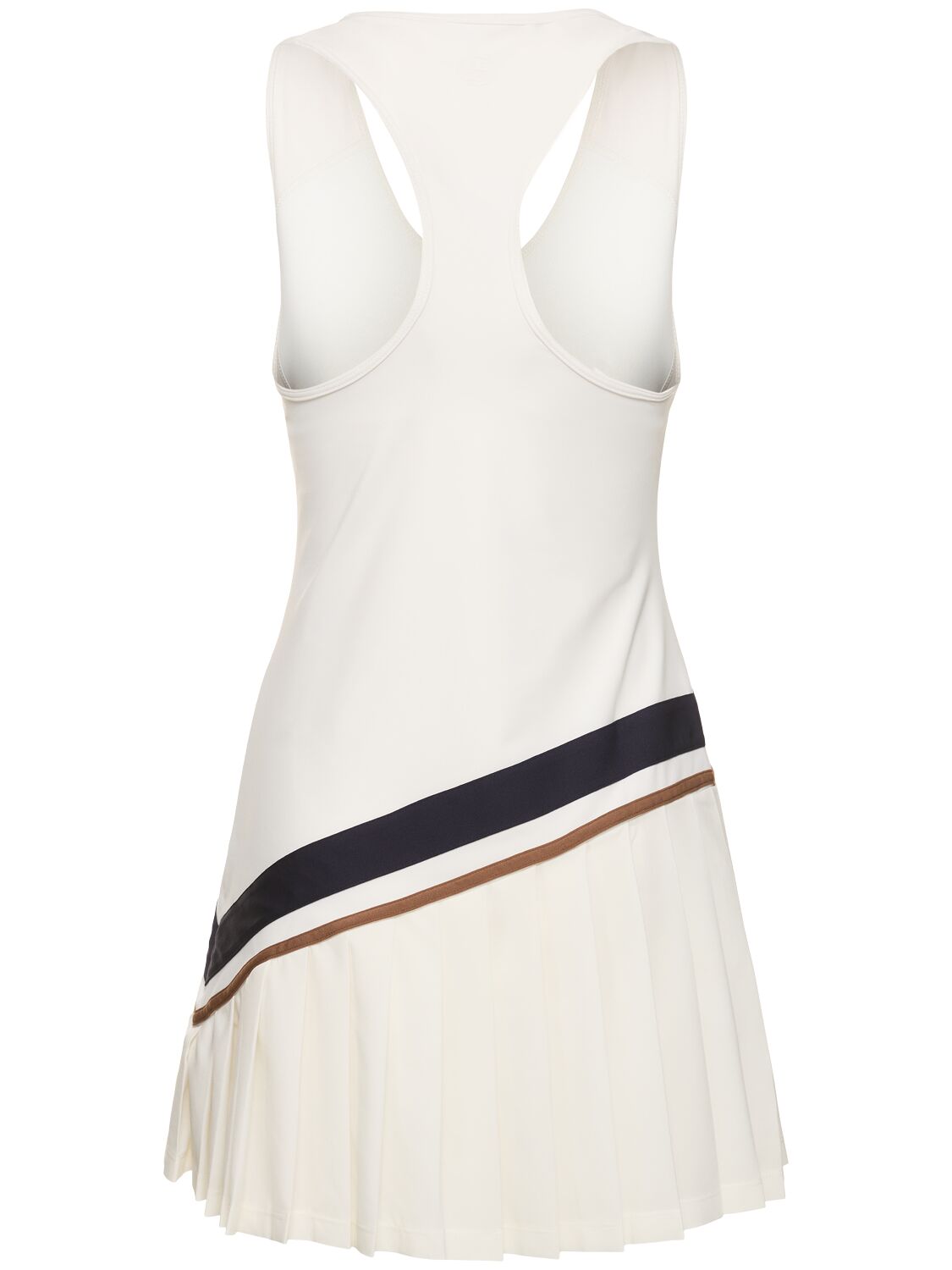 Shop Tory Sport Chevron Tech Tennis Mini Dress In White