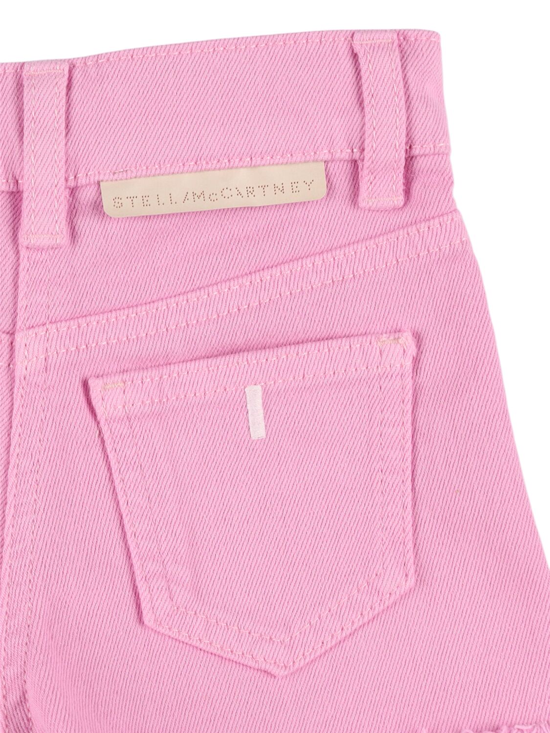 Stella Mccartney Organic Cotton Shorts In Pink