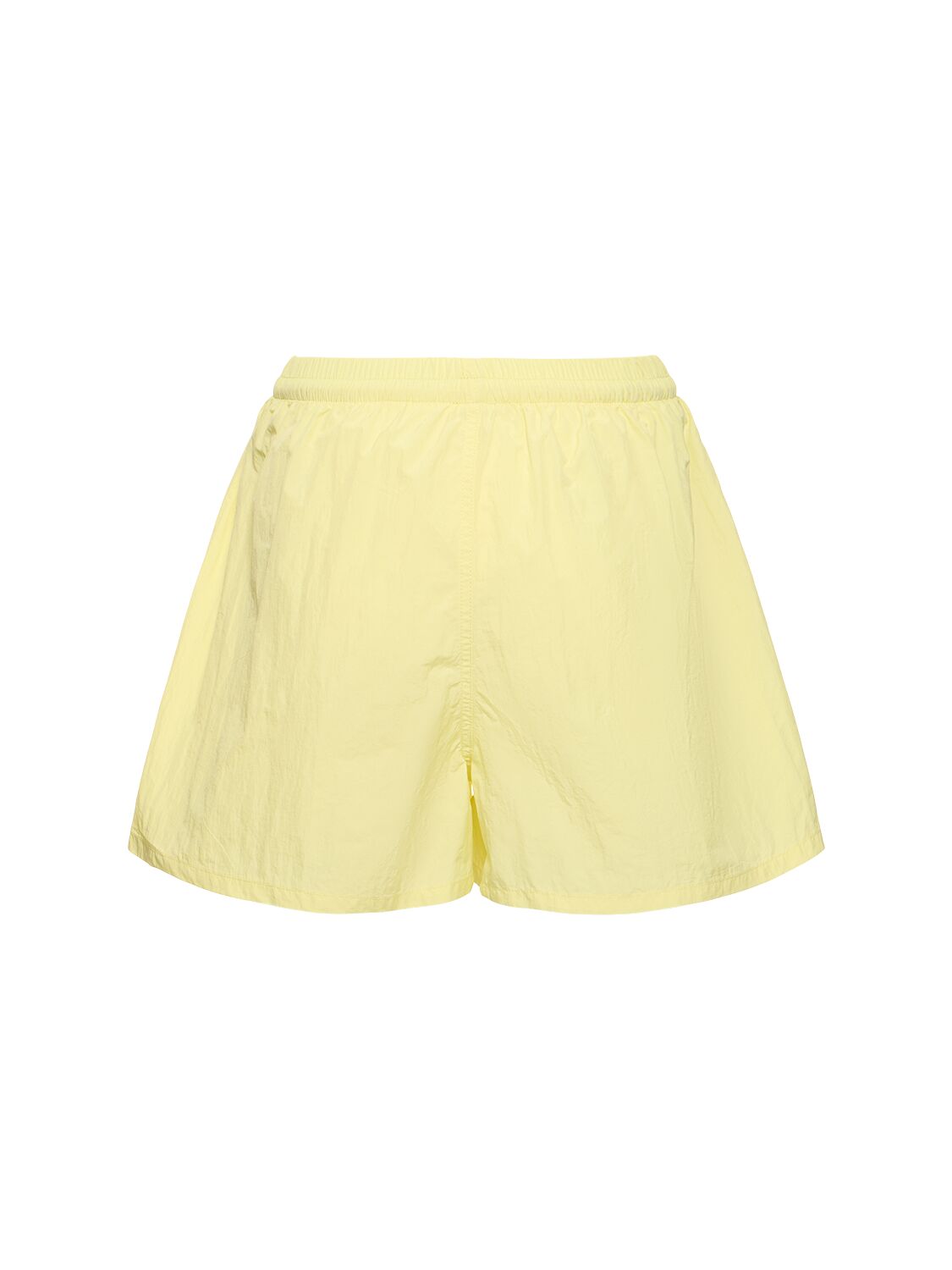 Shop Tory Sport Nylon Camp Shorts In Yellow