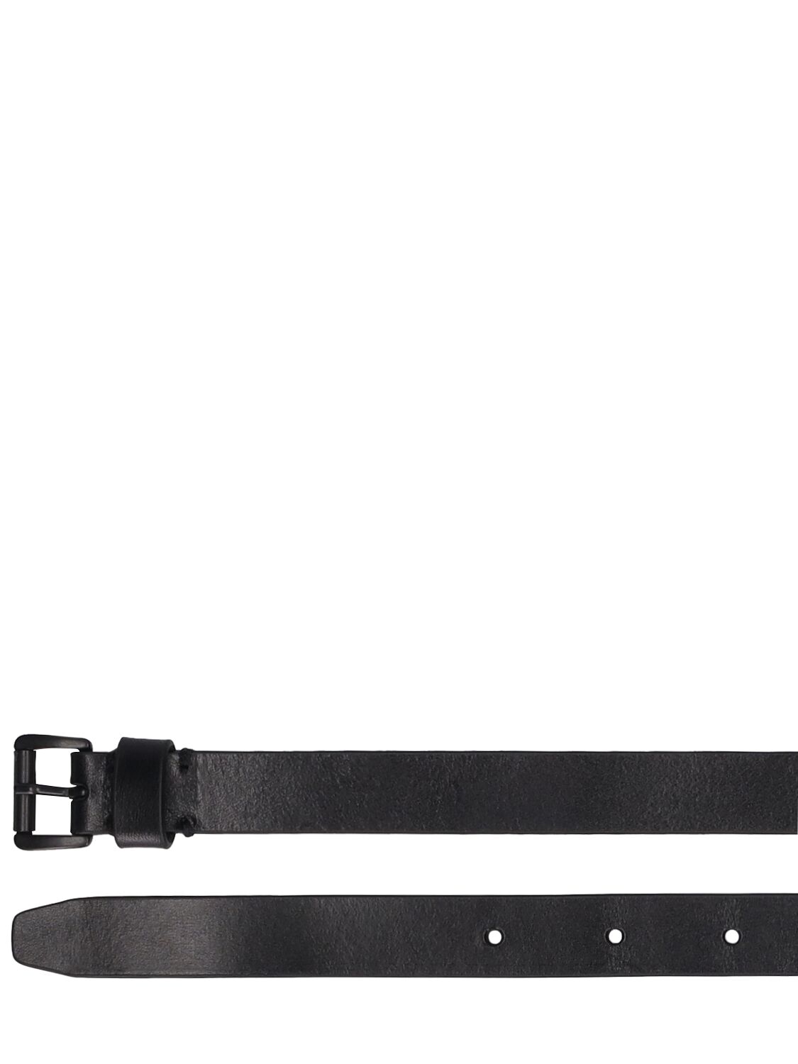 Shop Ann Demeulemeester Toca Single Leather Belt In 블랙