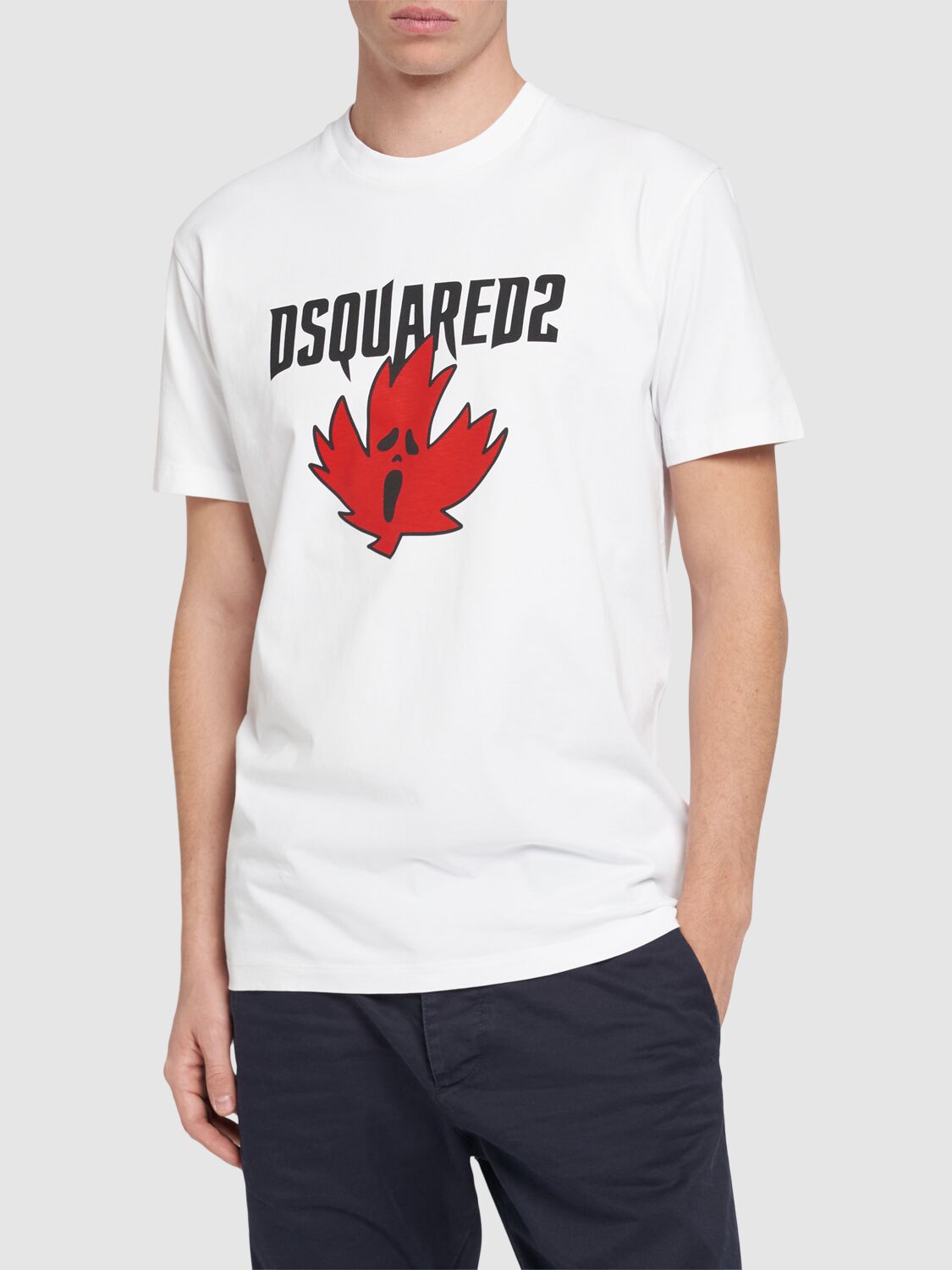 Shop Dsquared2 Cool Fit Logo T-shirt In White