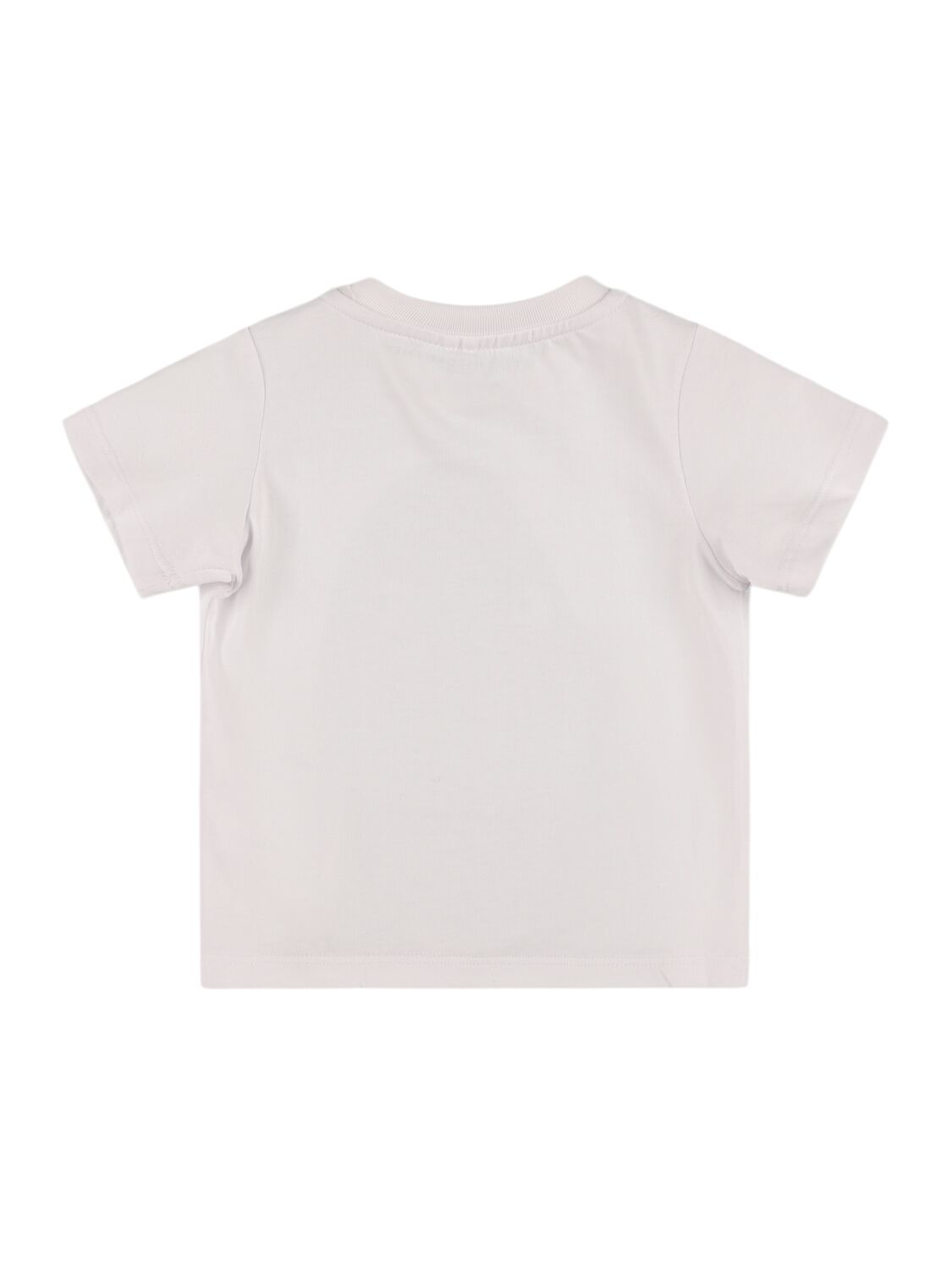 Shop Stella Mccartney Printed Organic Cotton Jersey T-shirt In White